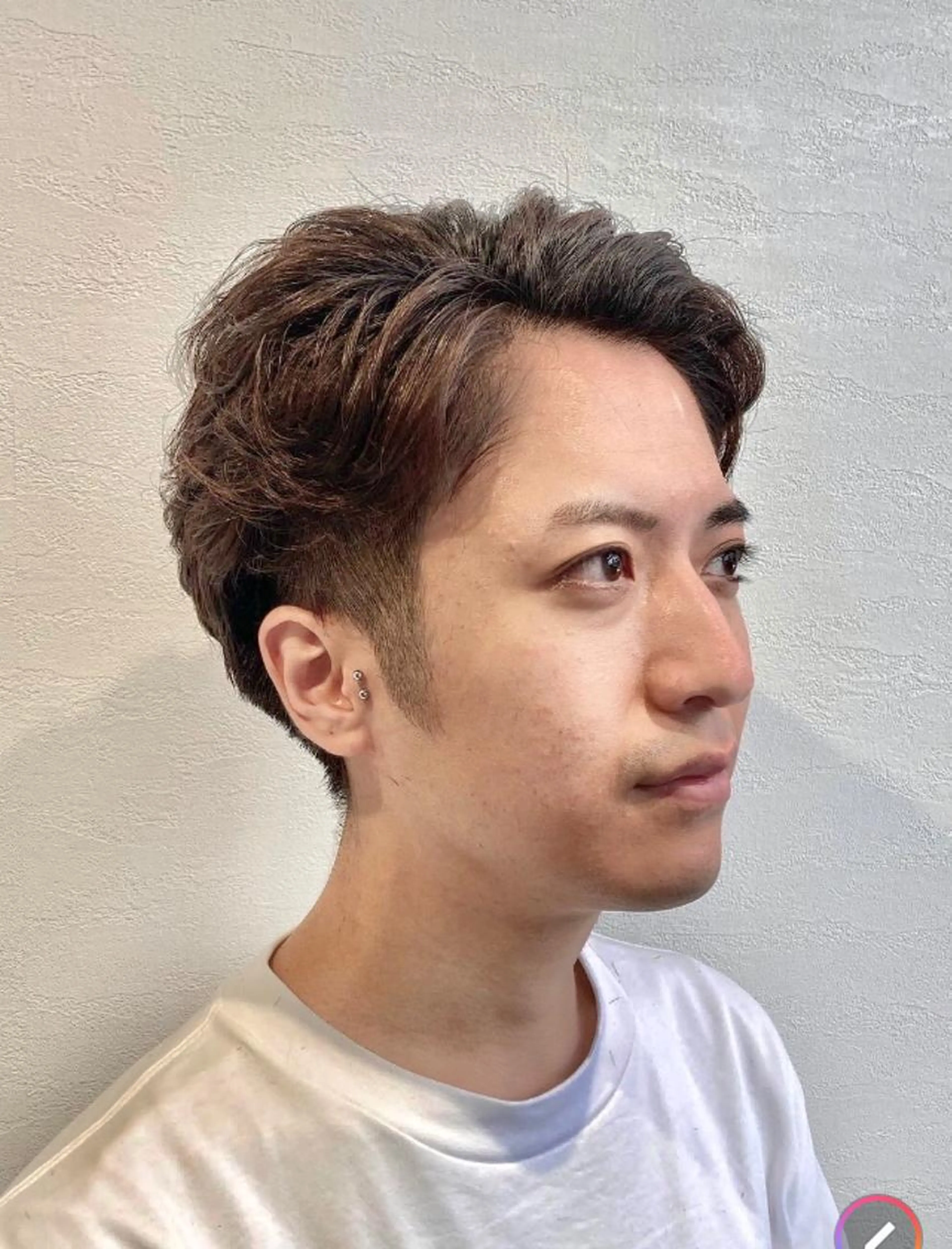 サイドツーブロックカット(メンテナンスカット)［荻窪］の写真