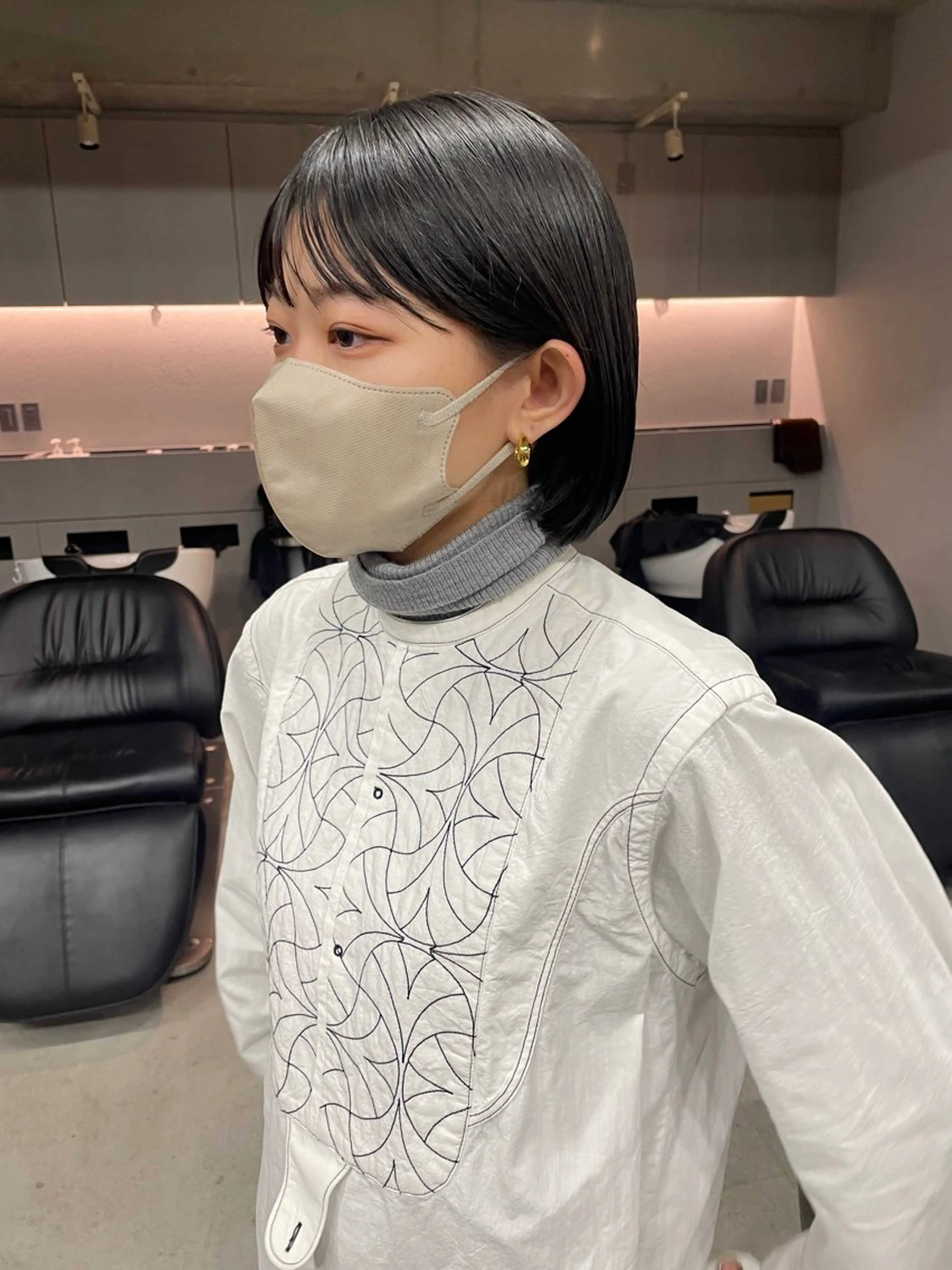 カラー ヘアカラー 縮毛矯正/スパイラル パーマ/表参道のヘアスタイル