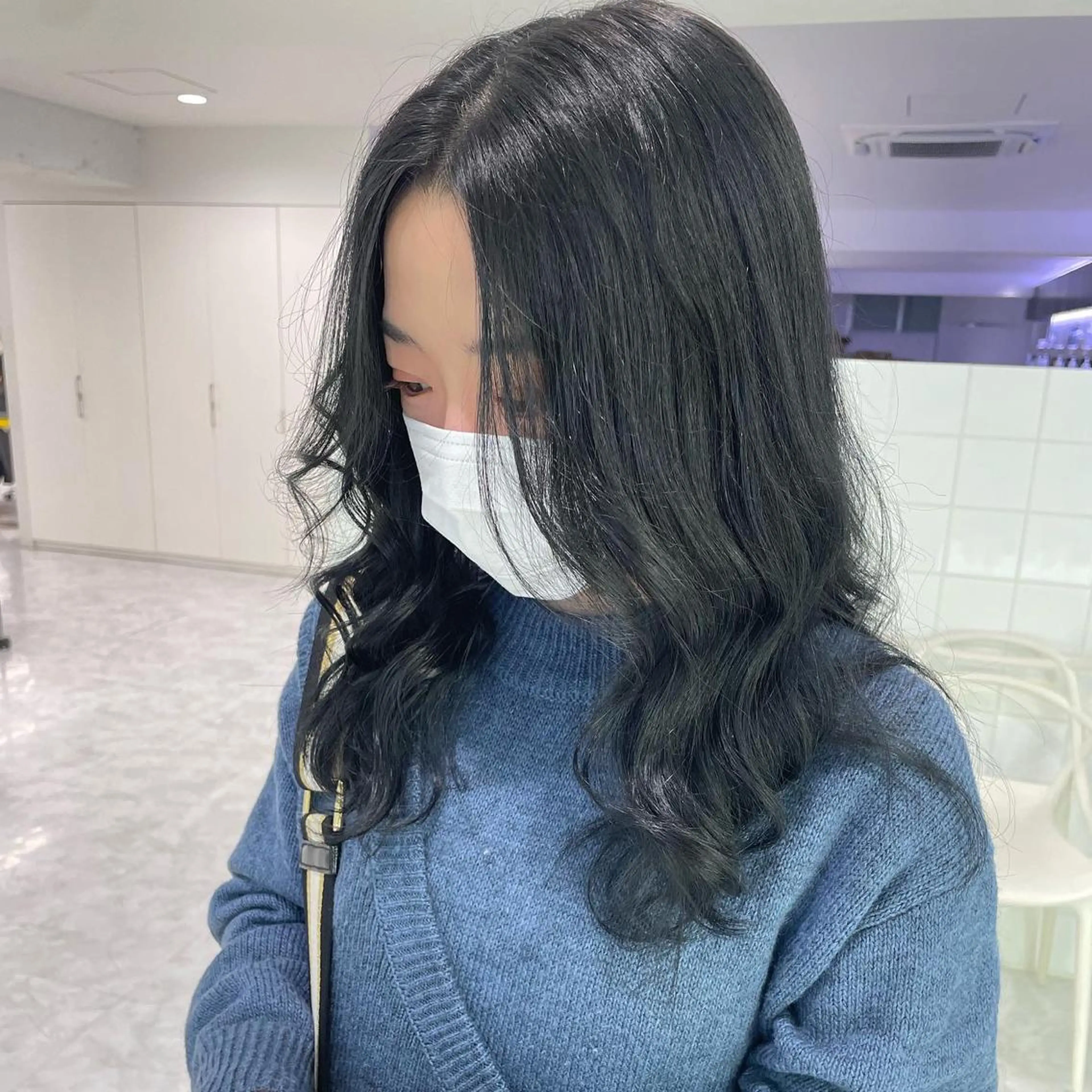 ロング カラー 横浜メンズパーマ🔥 大野賢人のヘアスタイル