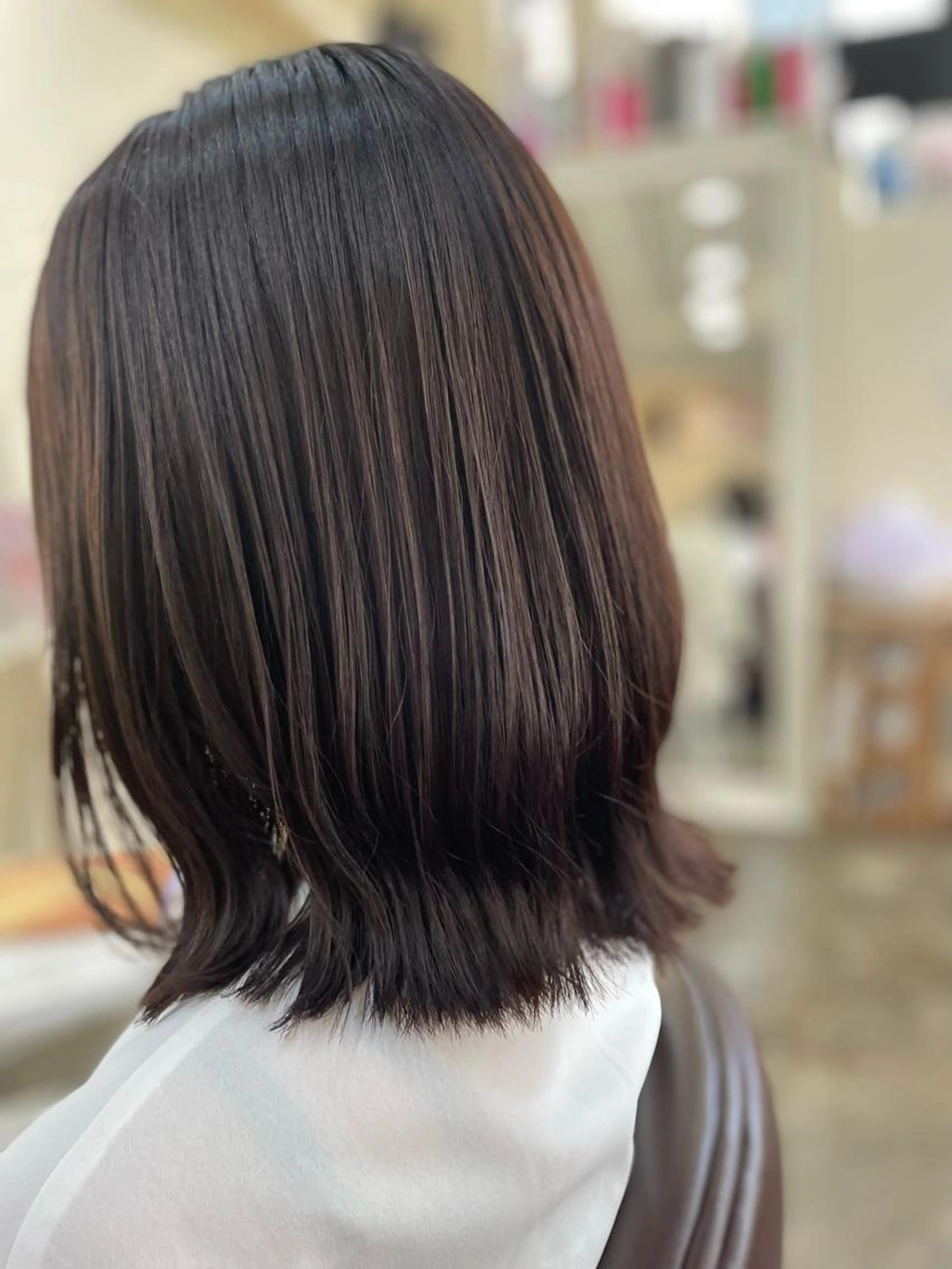 根元2センチまでのリタッチカラー＋トリートメント（白髪染めOK）前回のカラーから8週間以内の写真