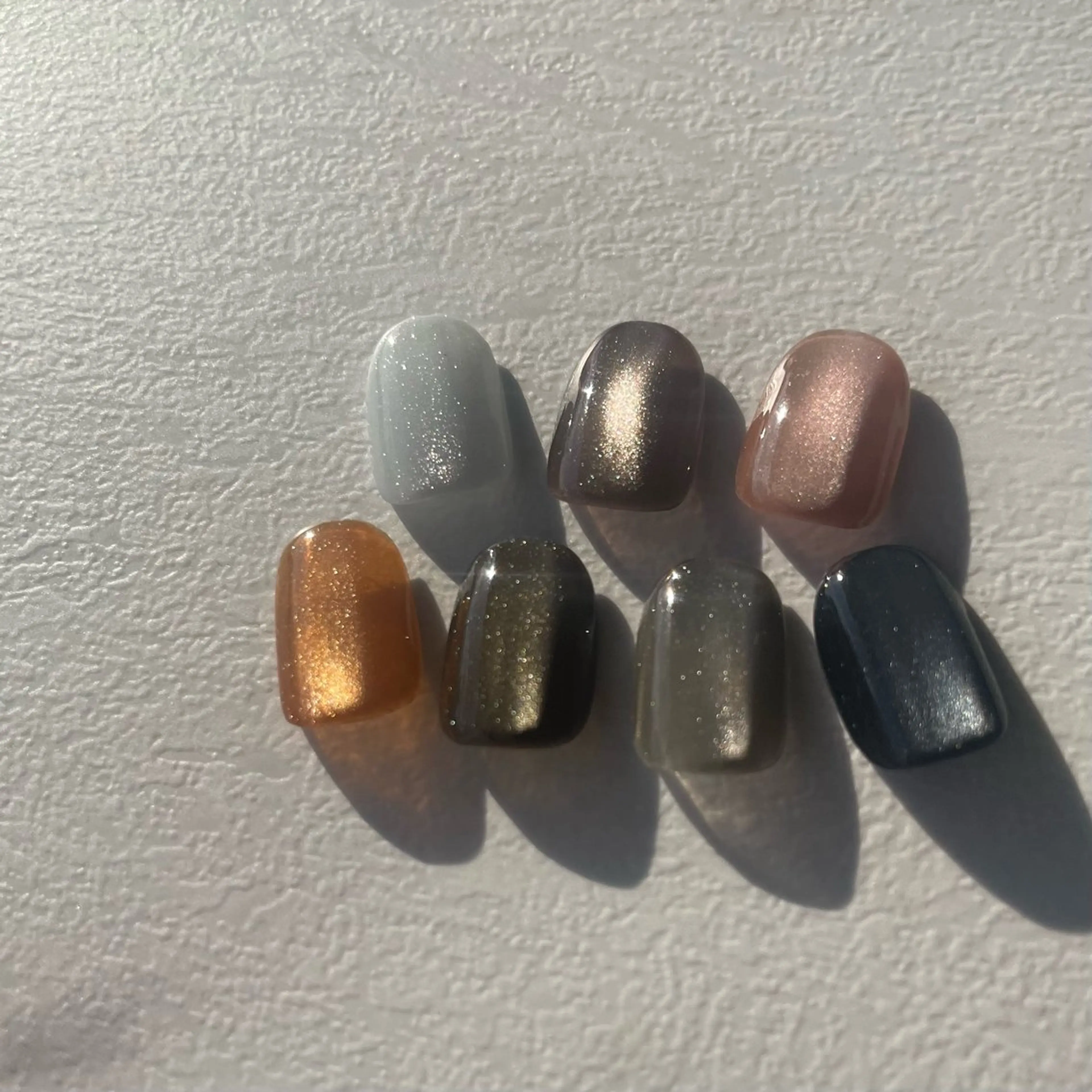 【🍂9月限定🍂オフあり】マグネット.フラッシュ.オーロラネイル🌟の写真