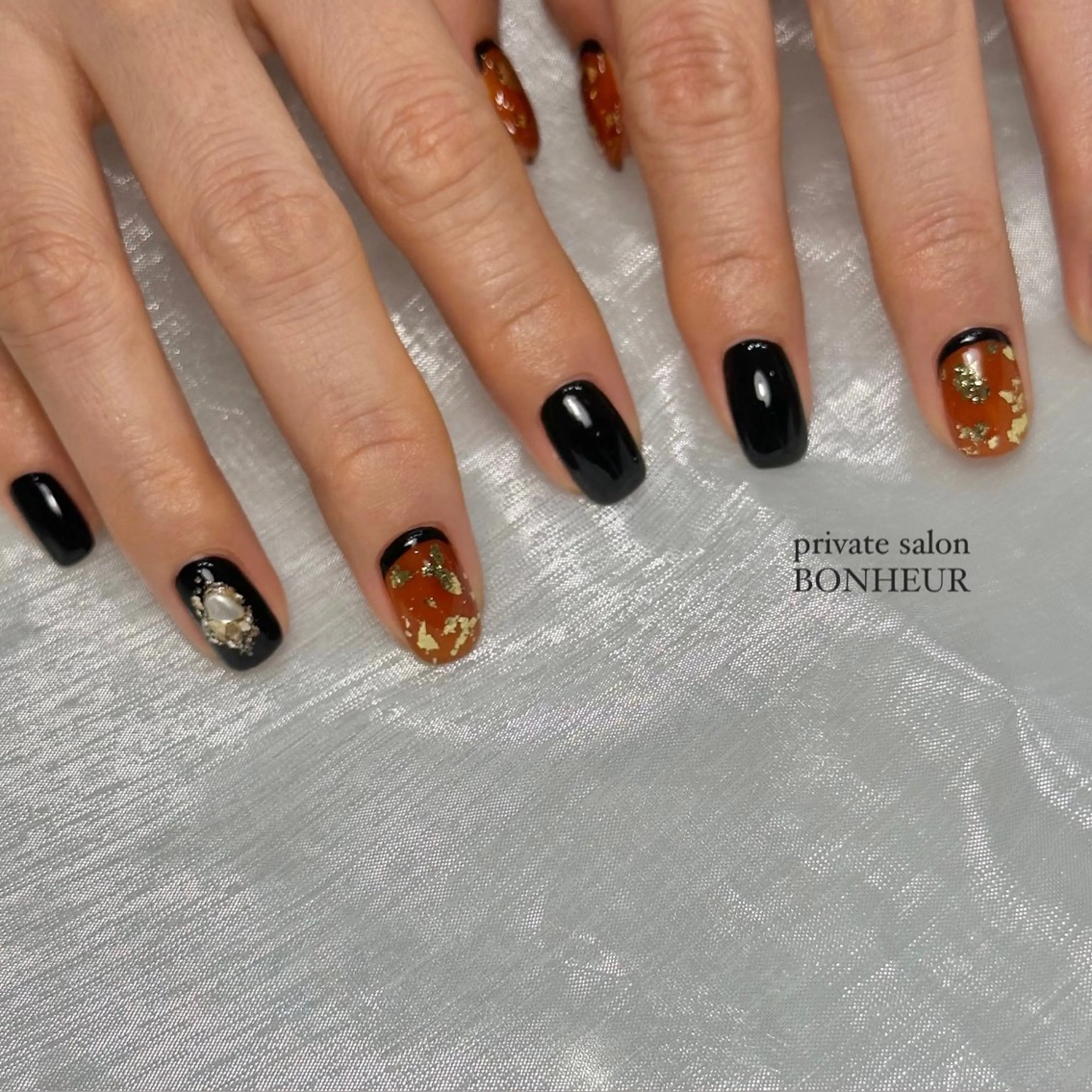 ネイル ハンドネイル BONHEUR Annaのネイルデザイン