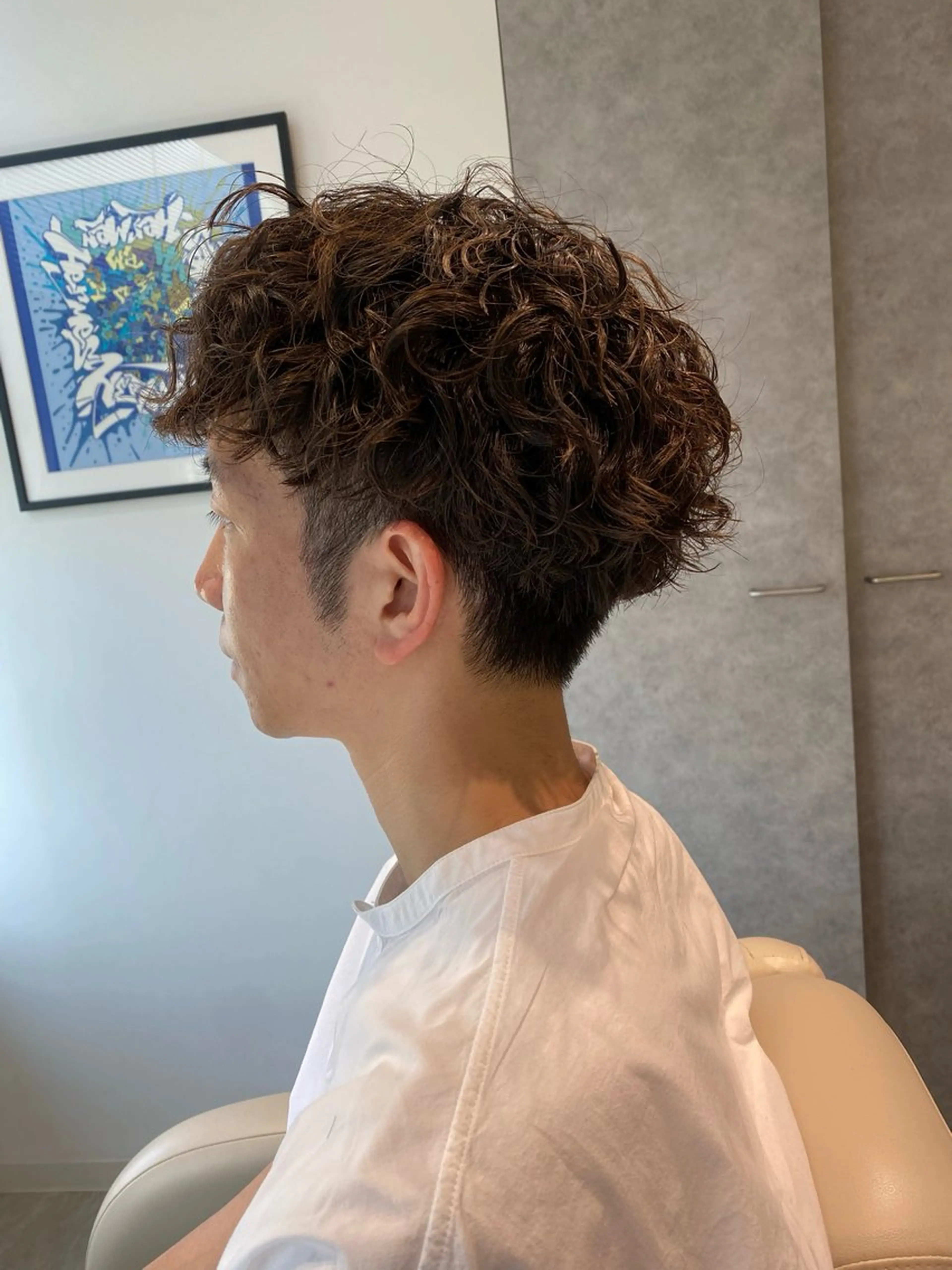 パーマ メンズ 🌷ちひろ/ショート /ナチュラルのヘアスタイル