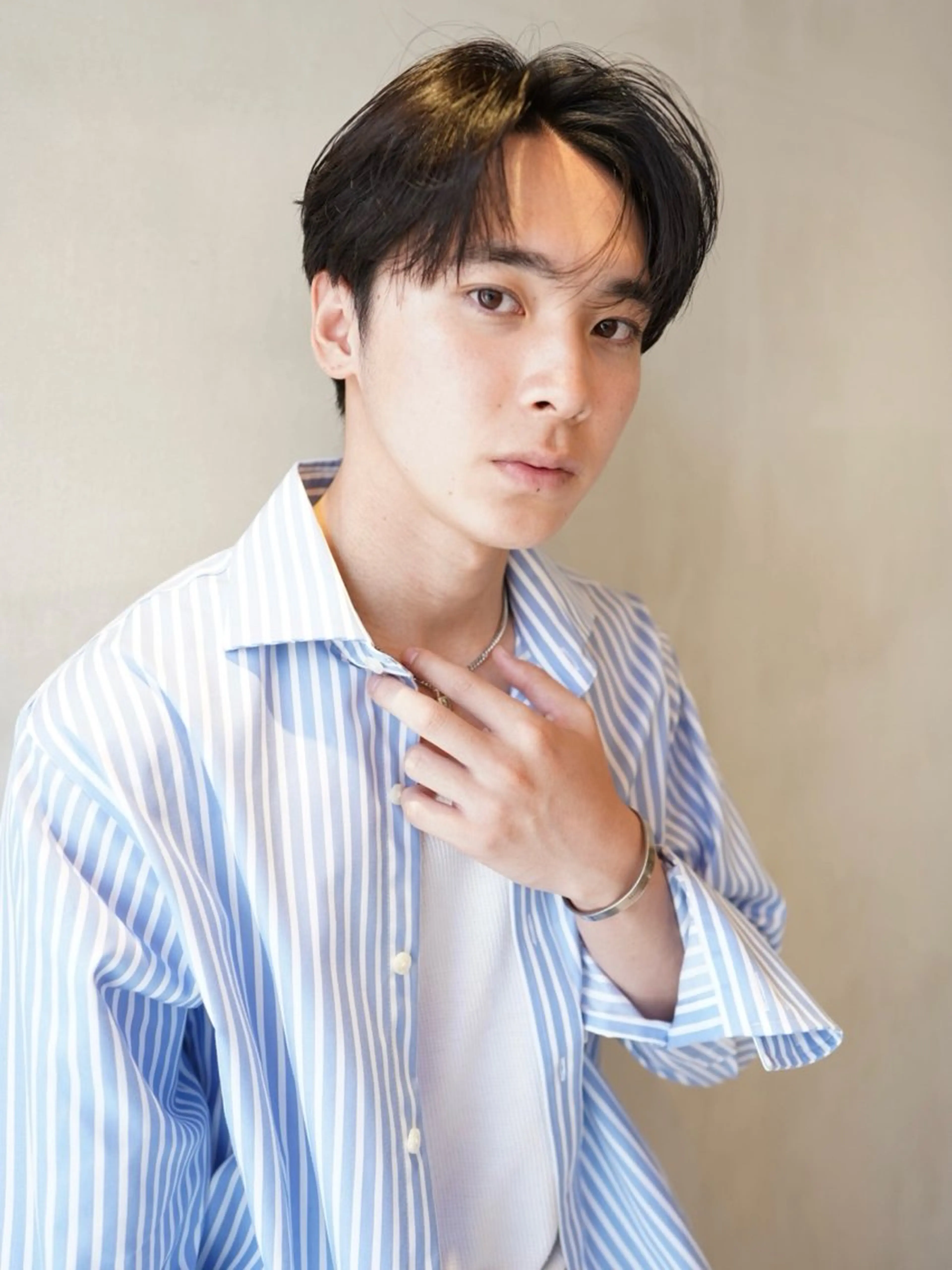 メンズ 横浜/ショート/ レイヤーカットのヘアスタイル