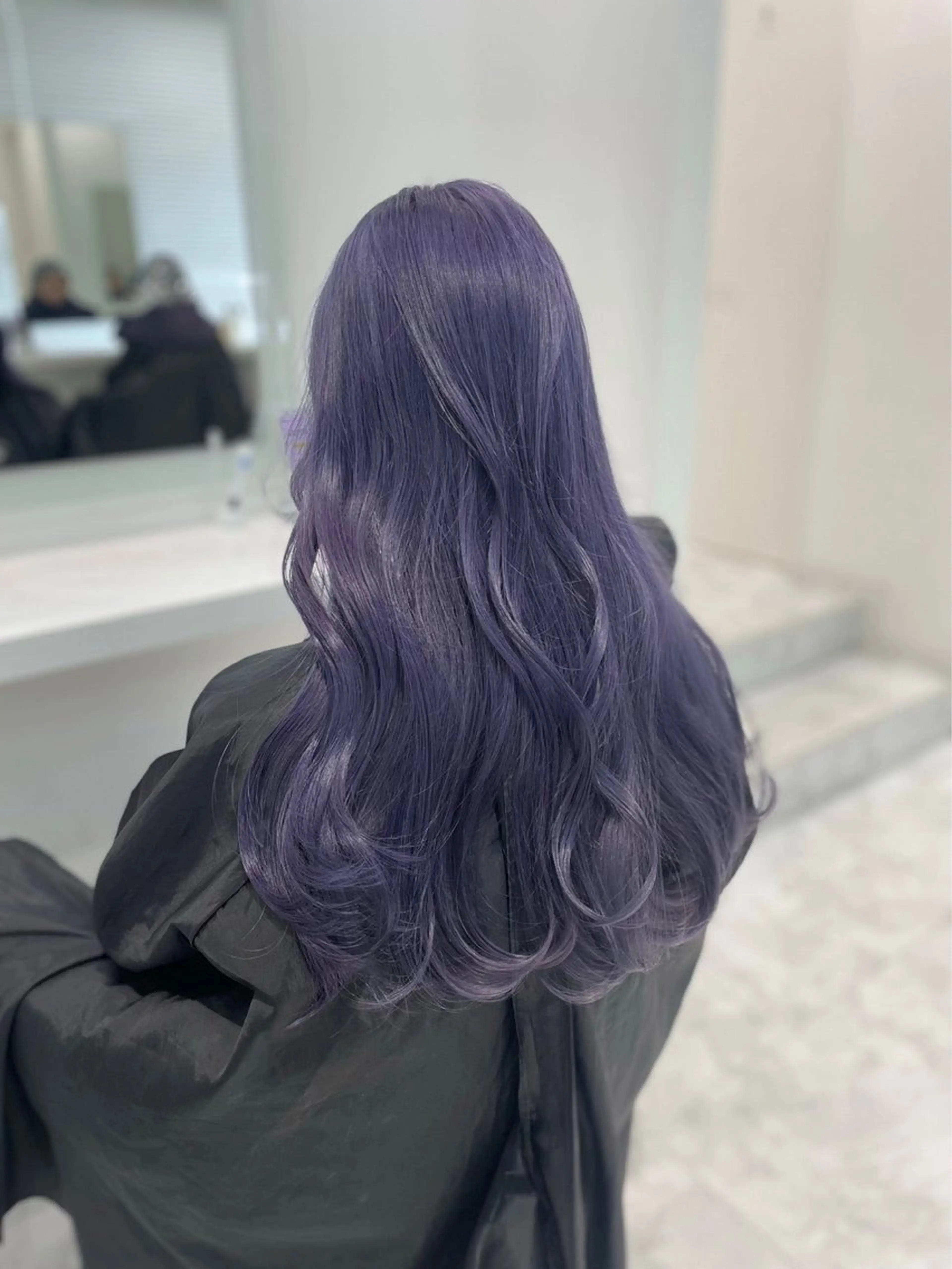 ロング カラー ブリーチなし🌼トレ ンド🌼似合わせのヘアスタイル