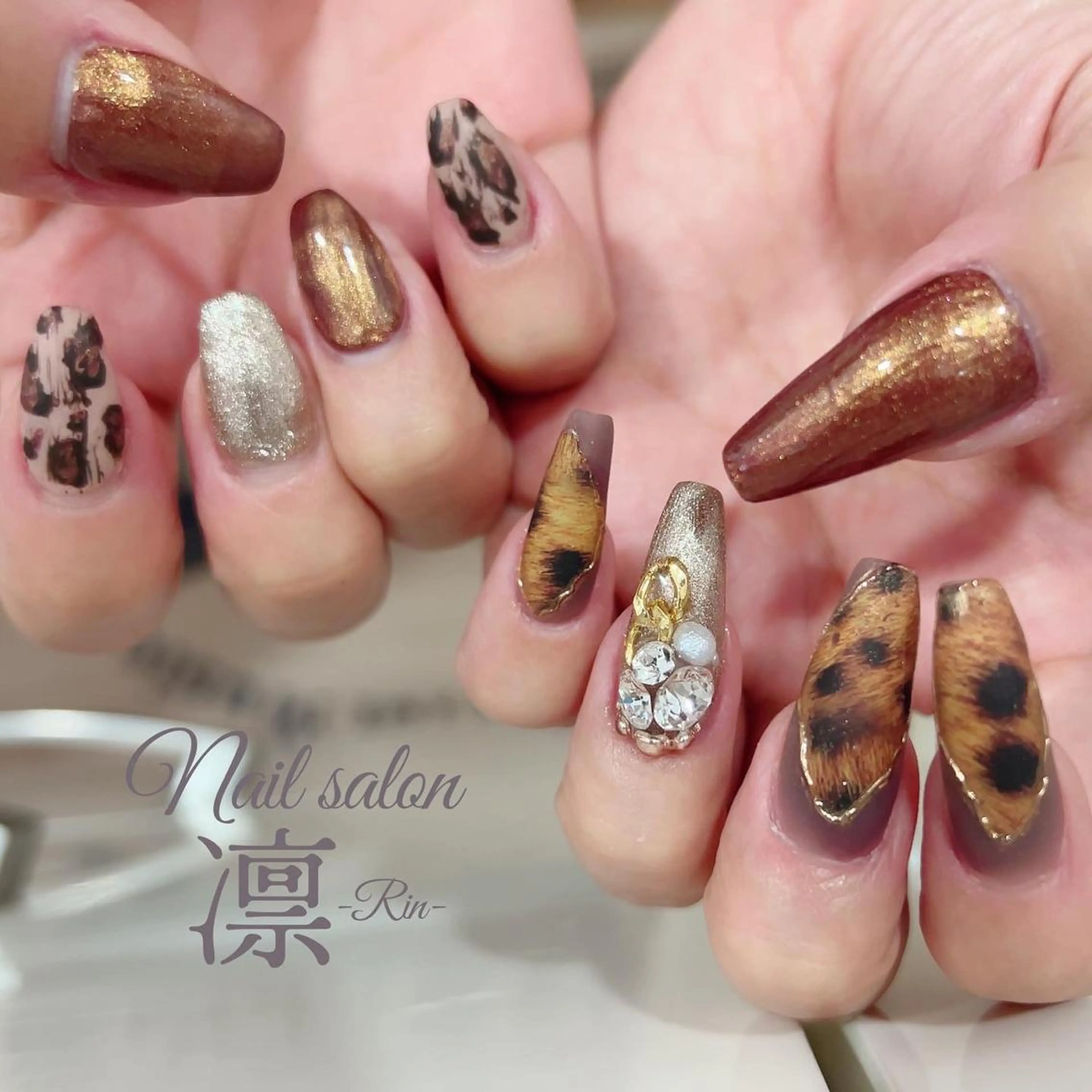 ネイル ジェルネイル スカルプネイル private salon凛のネイルデザイン