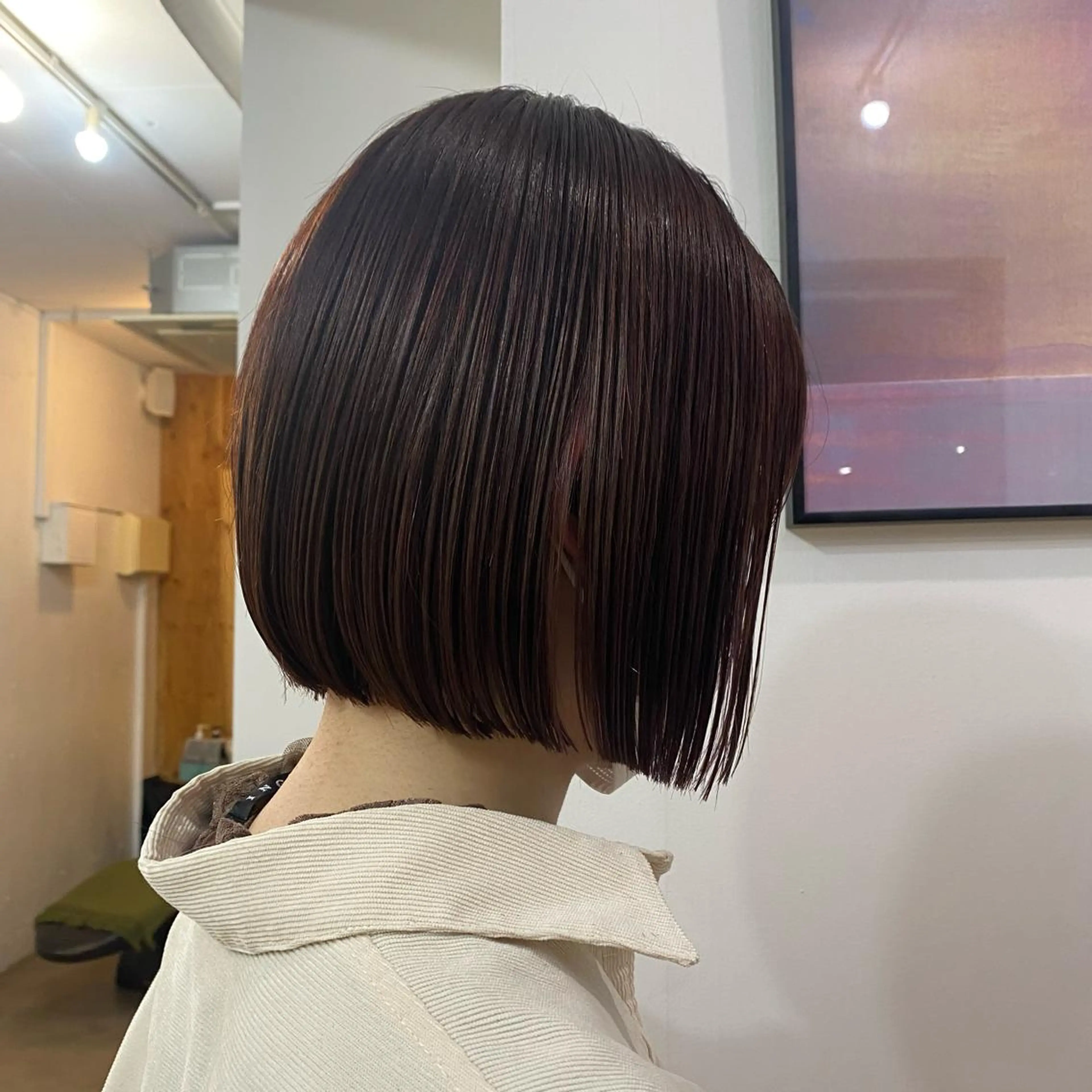 ショート カラー 🪭risa 暖色/レイヤー🪭のヘアスタイル