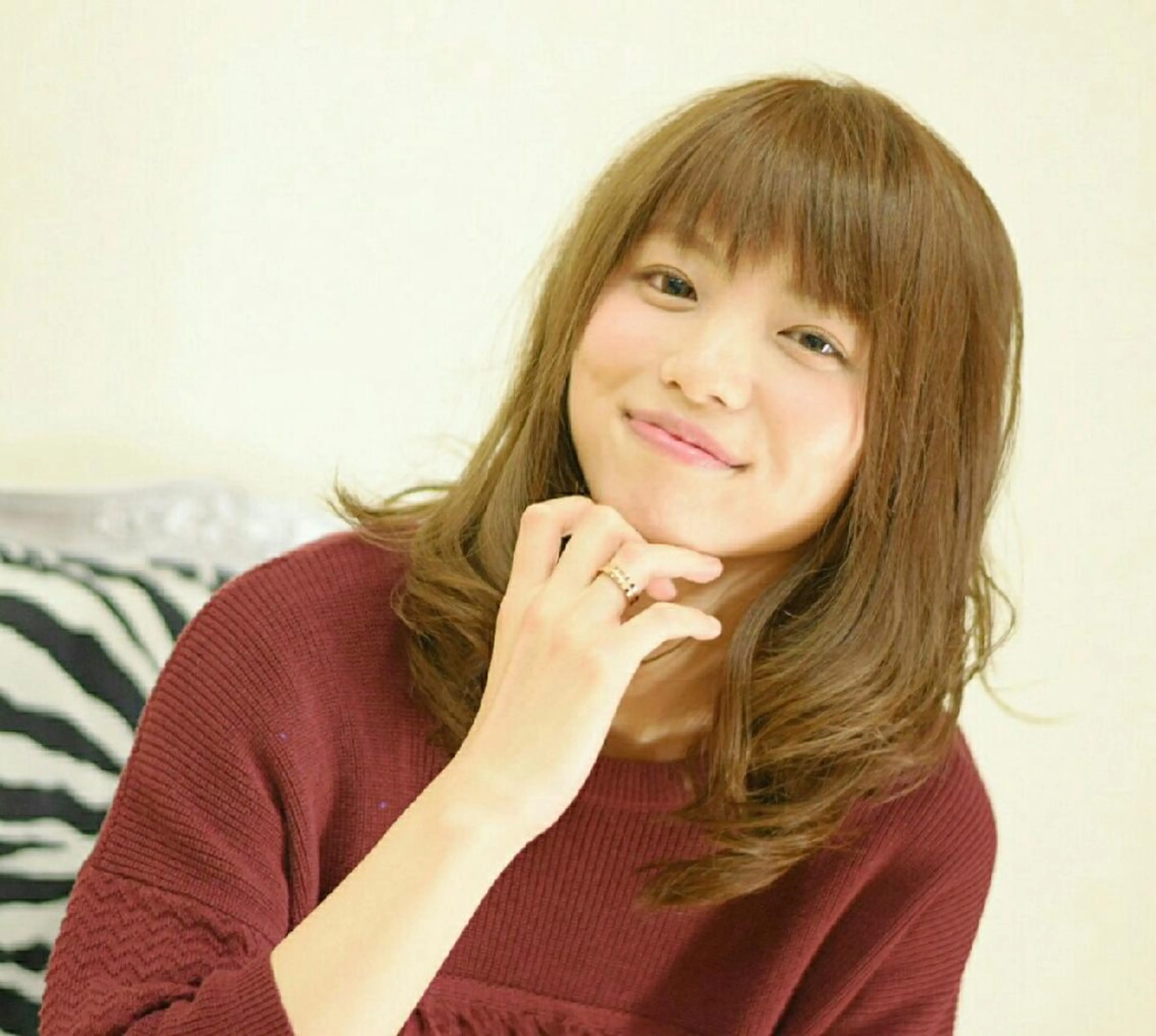 ミディアム パーマ カラー ミディアムパーマ 石沢 知康のヘアスタイル