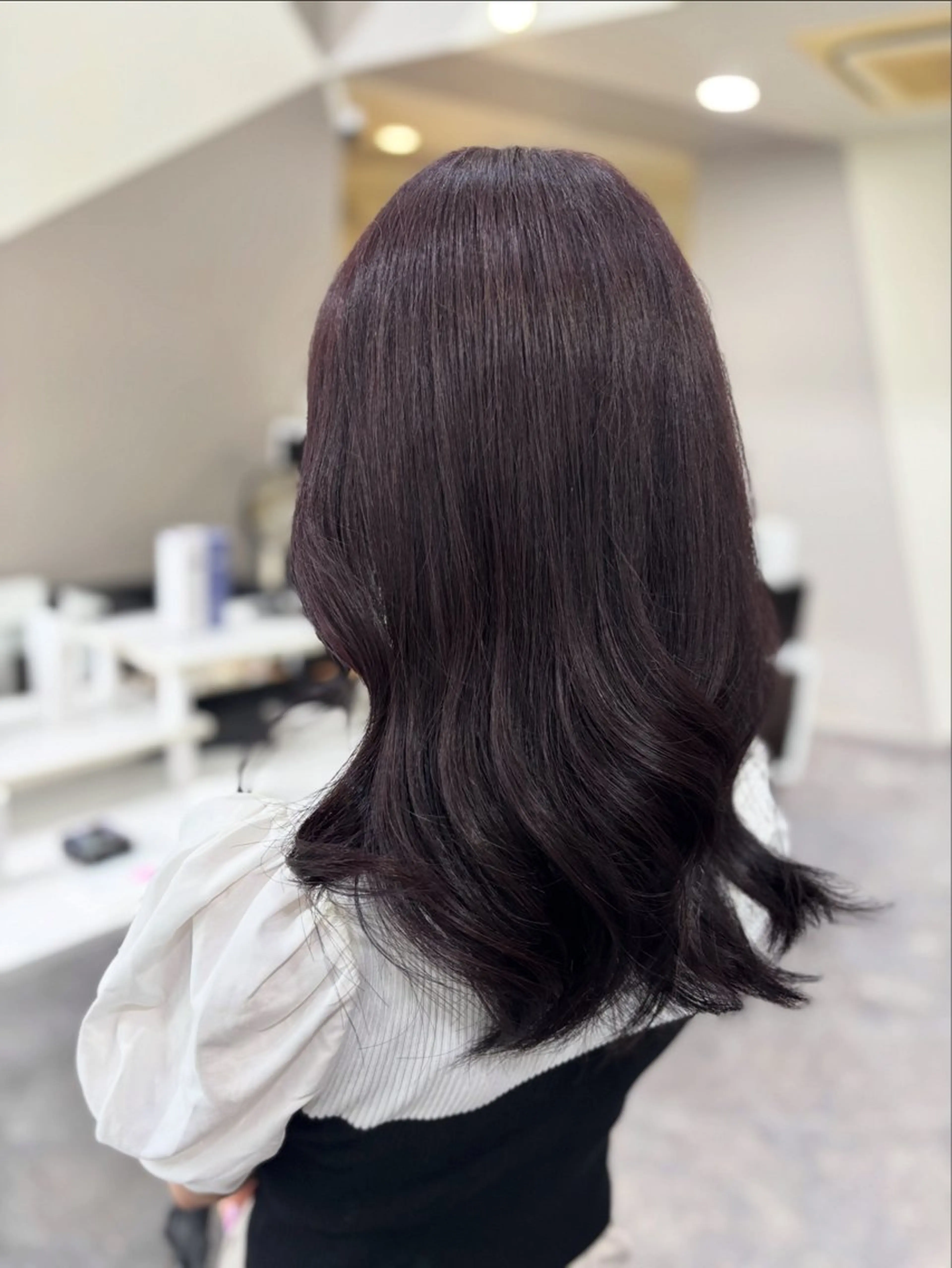 セミロング 疋田 玲央のヘアスタイル