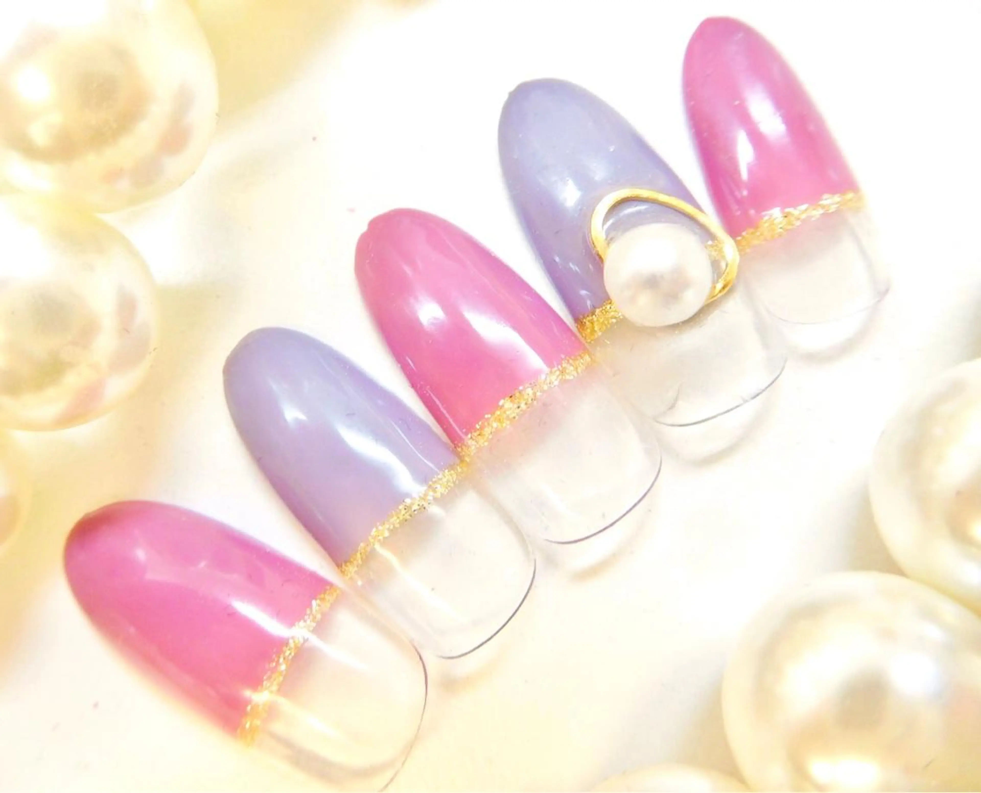 ネイル ジェルネイル ソフトジェル Dolce.Nail 柏店のネイルデザイン