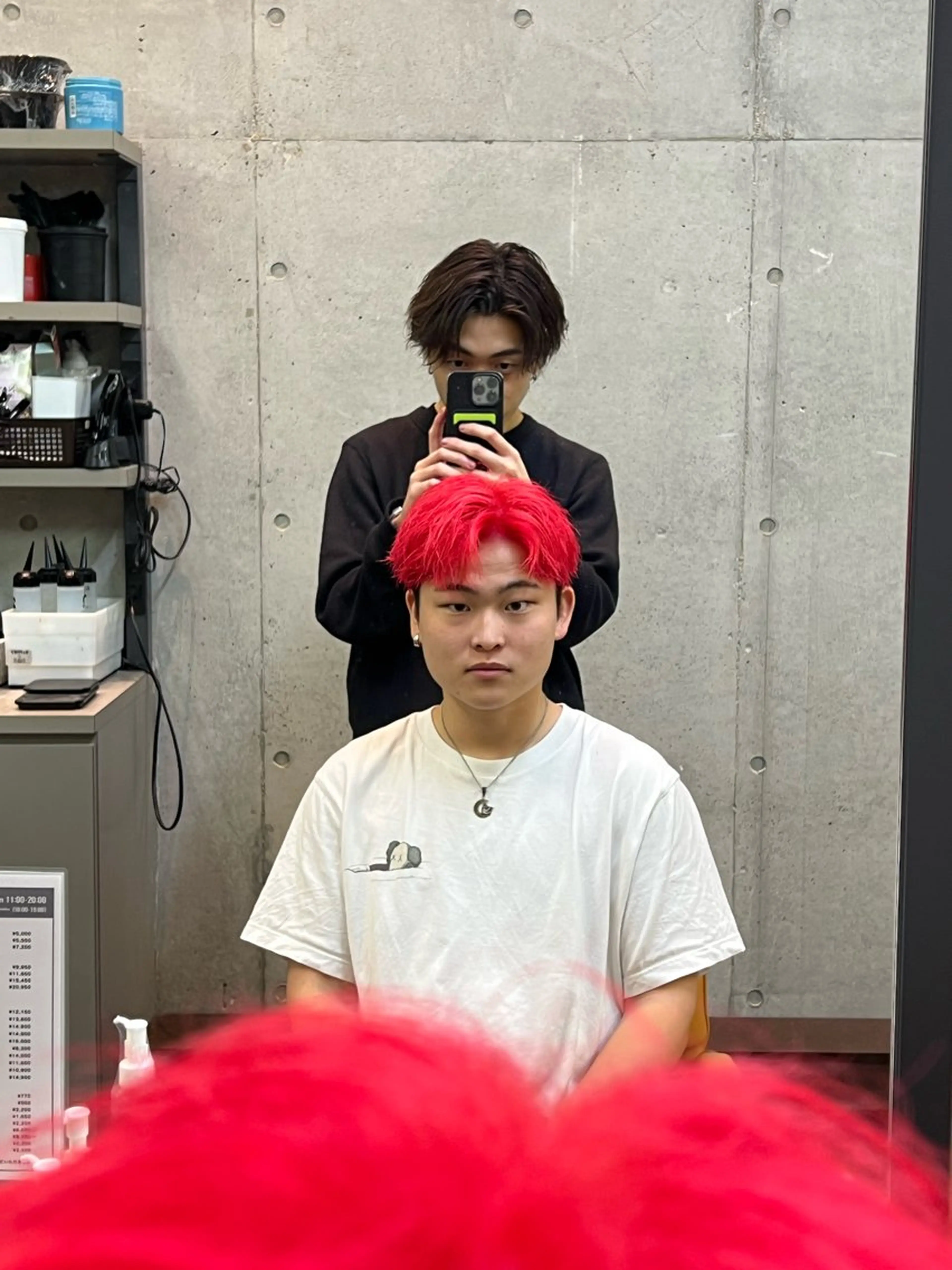 メンズ メンズブリーチ メンズパーマ 山口 陽平のヘアスタイル