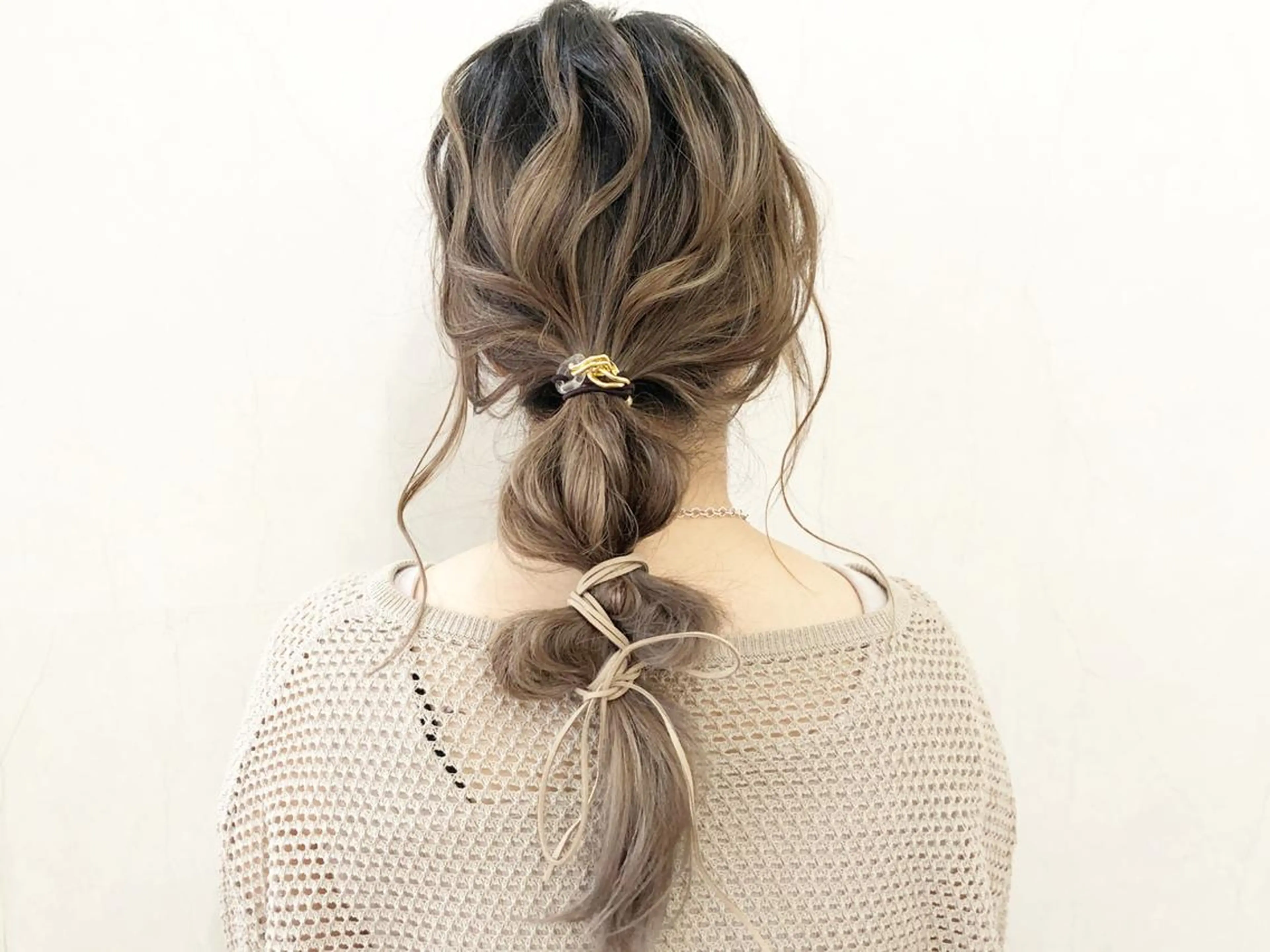 ヘアアレンジ カット ヘアカラー トリートメント amie 錦糸町のヘアスタイル