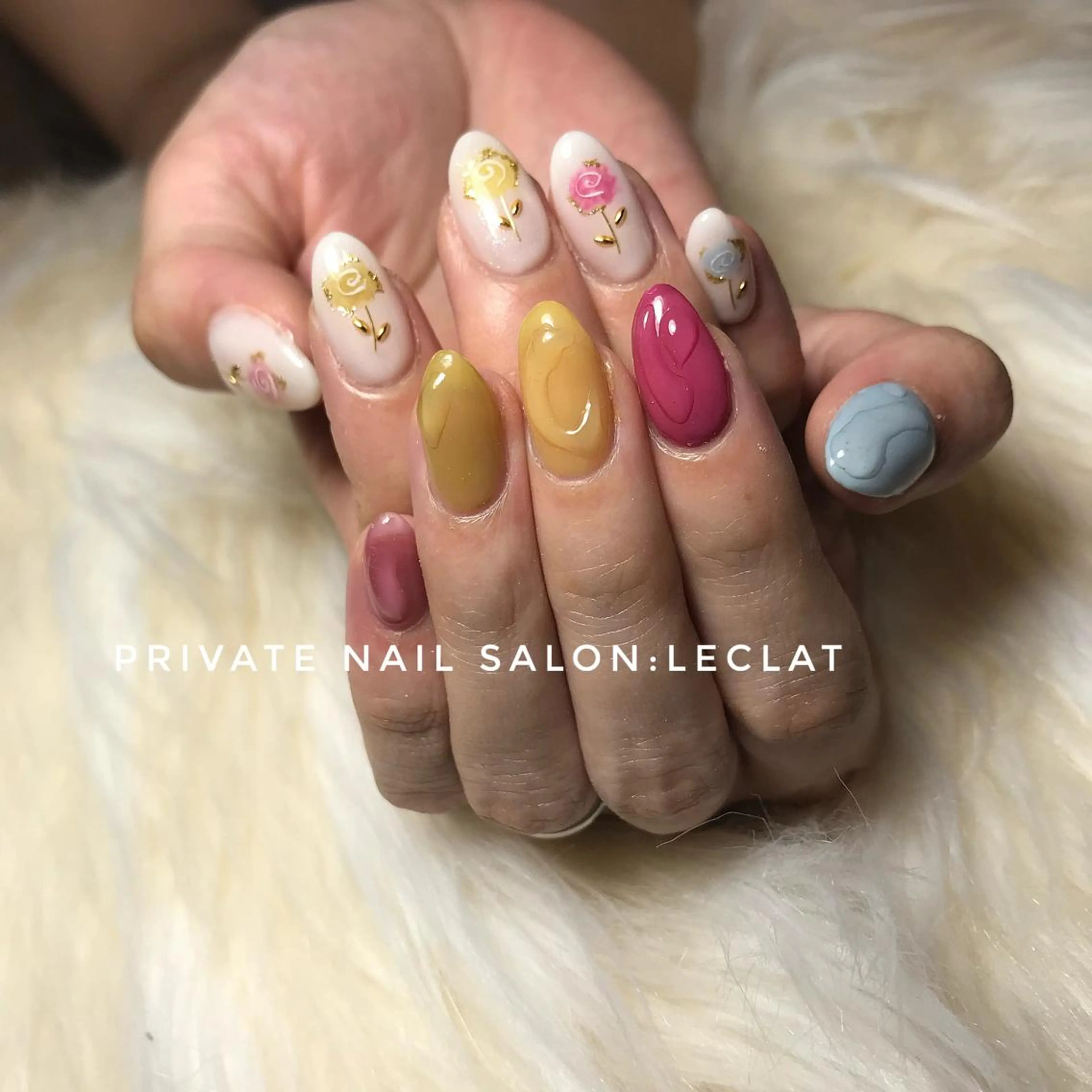 ネイル 南草津の ネイルやさんのネイルデザイン