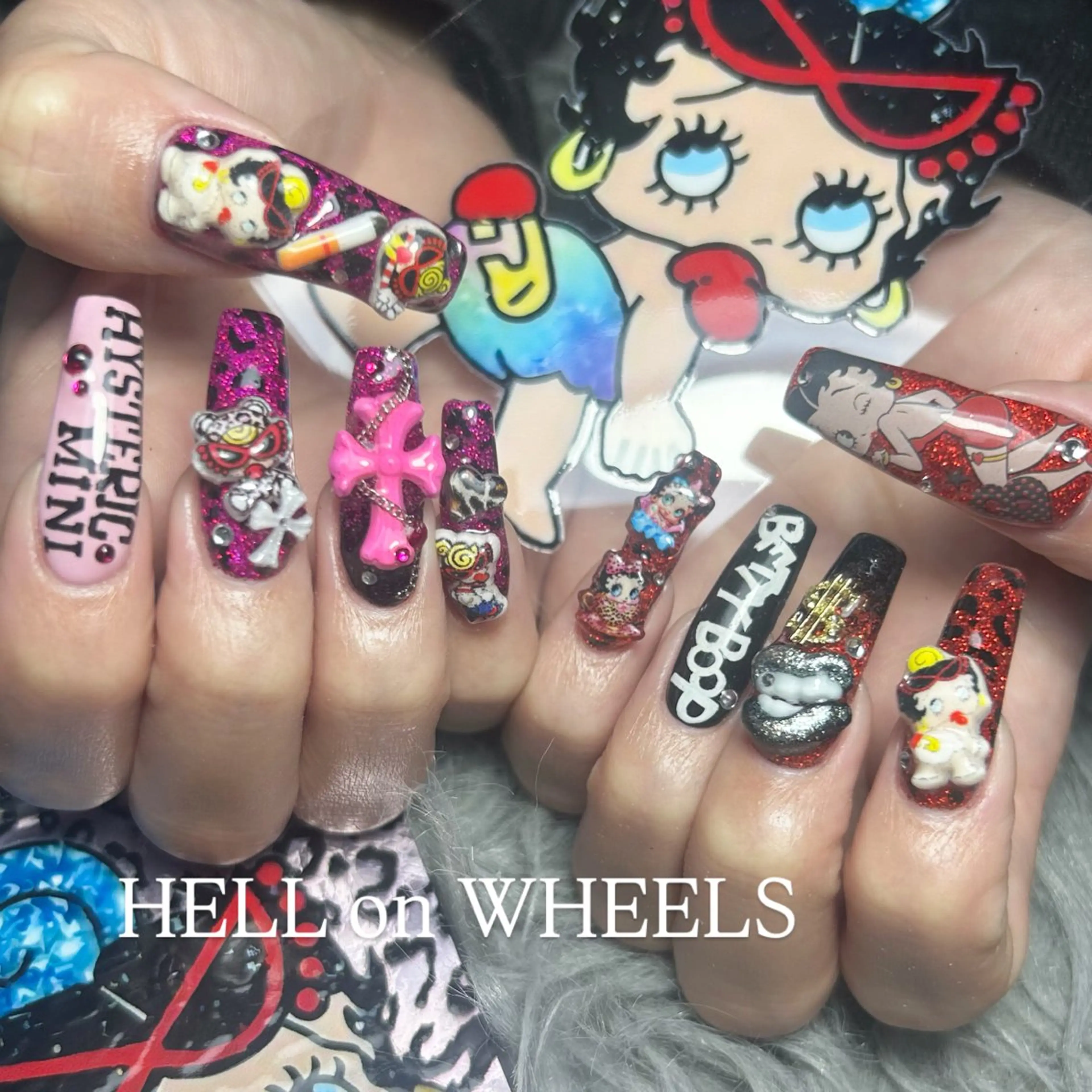 ネイル ハンドネイル ⛓Miyu ⛓のネイルデザイン