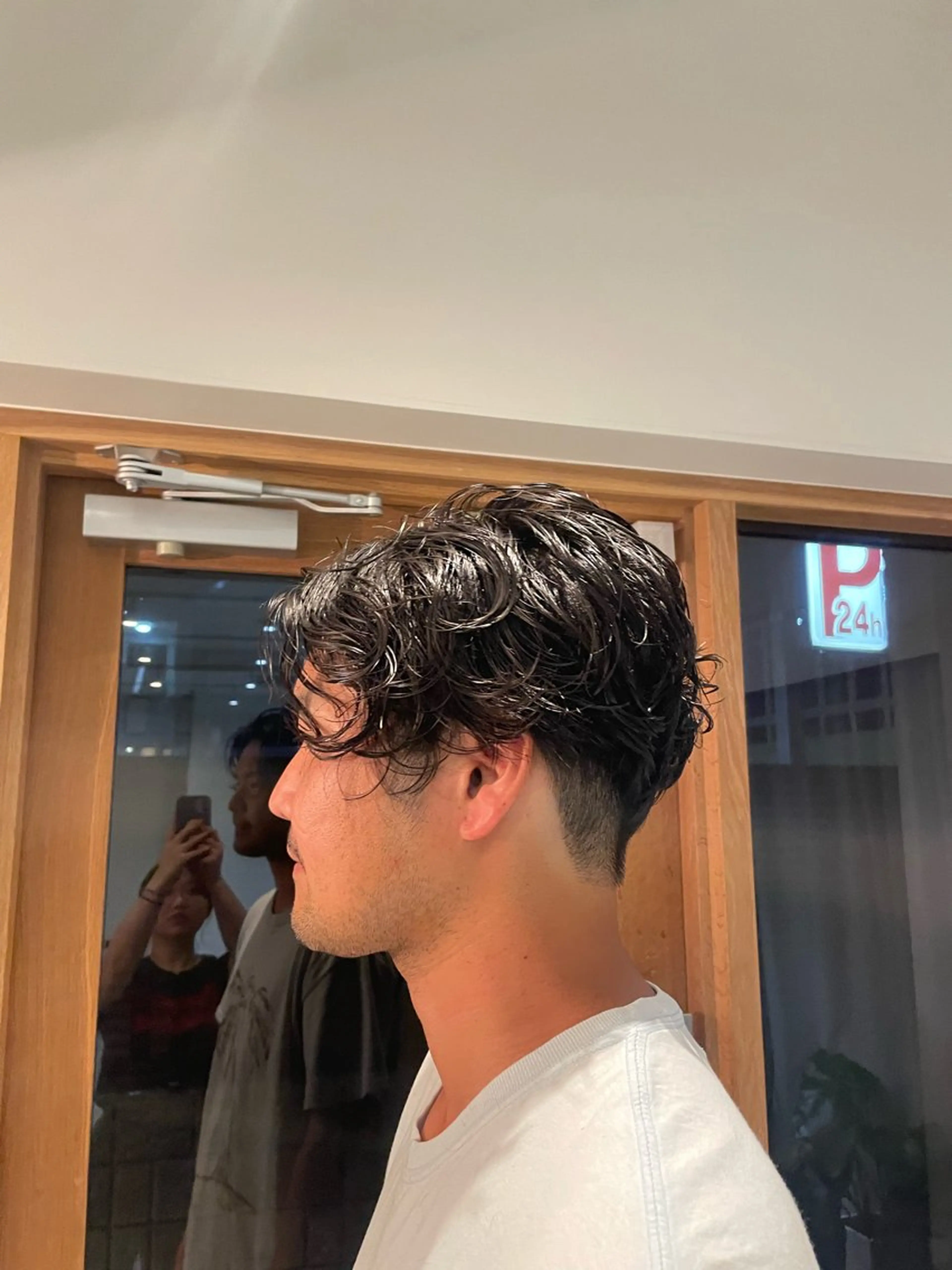 パーマ メンズ 大人ショート/鎌倉/ カット/edA.菫のヘアスタイル