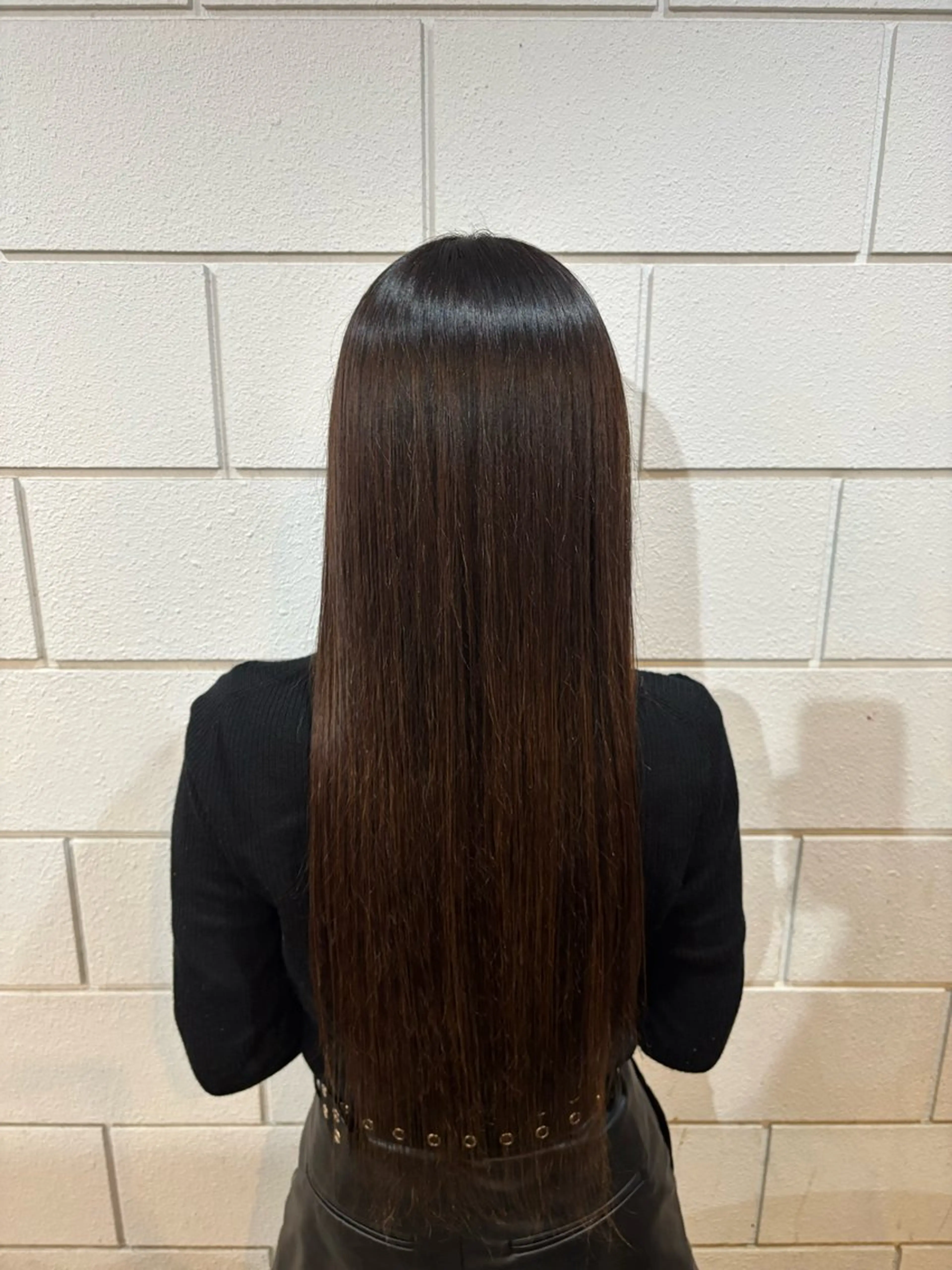 ロング カラー 平野 礼のヘアスタイル