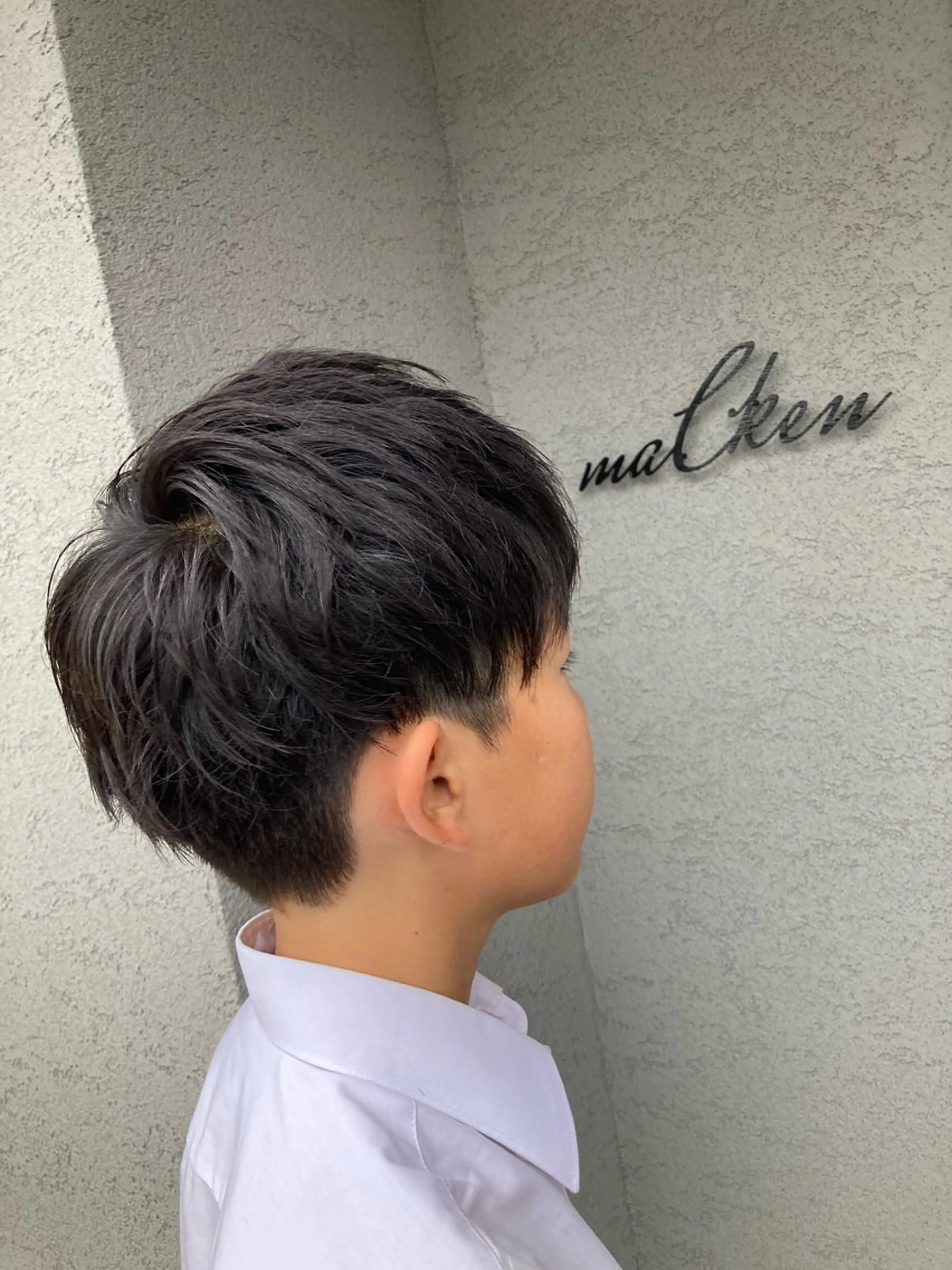 ショート メンズ maCken所属・松本　友佑 maCkenのヘアスタイル