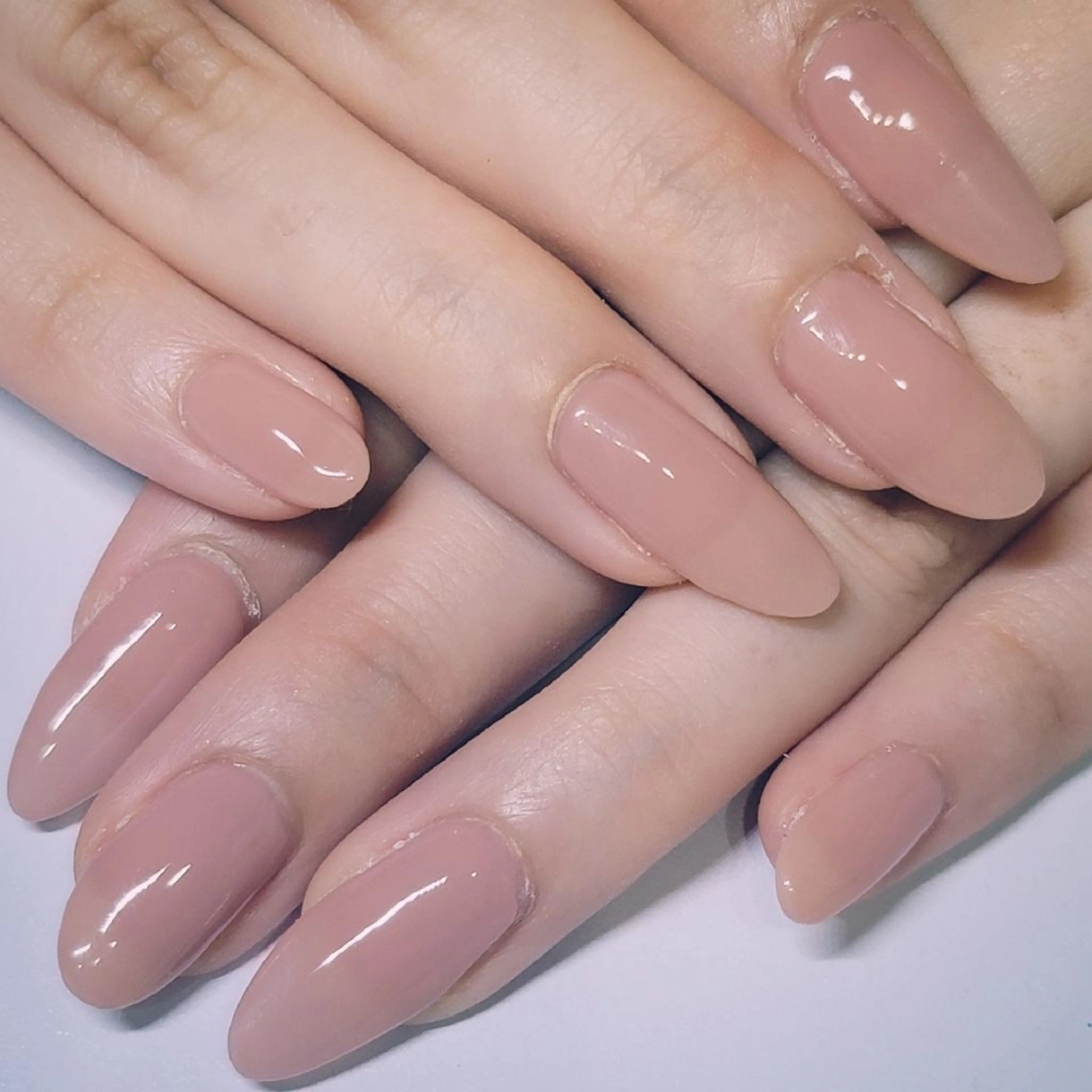 ネイル オフィスネイル ワンカラーネイル ハンドネイル よしだ ひろきのネイルデザイン