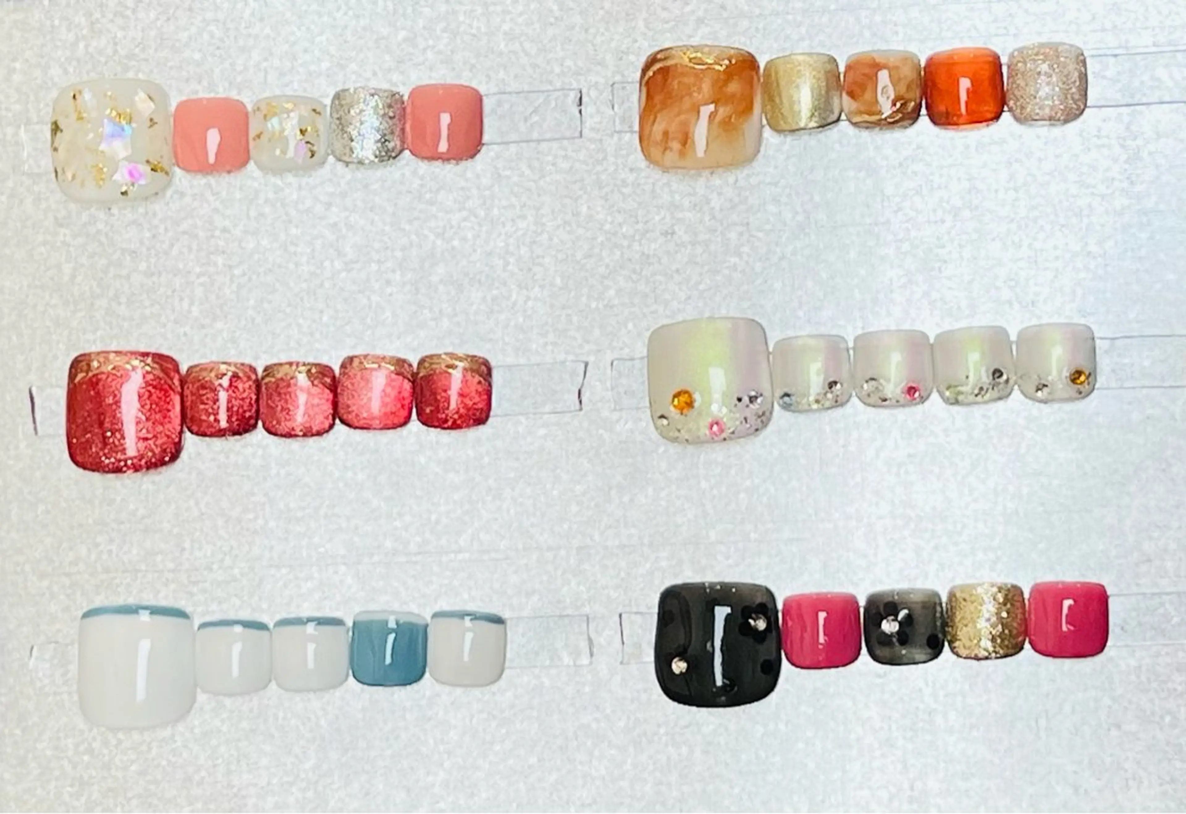 【オフなし】定額デザイン👣🎀の写真