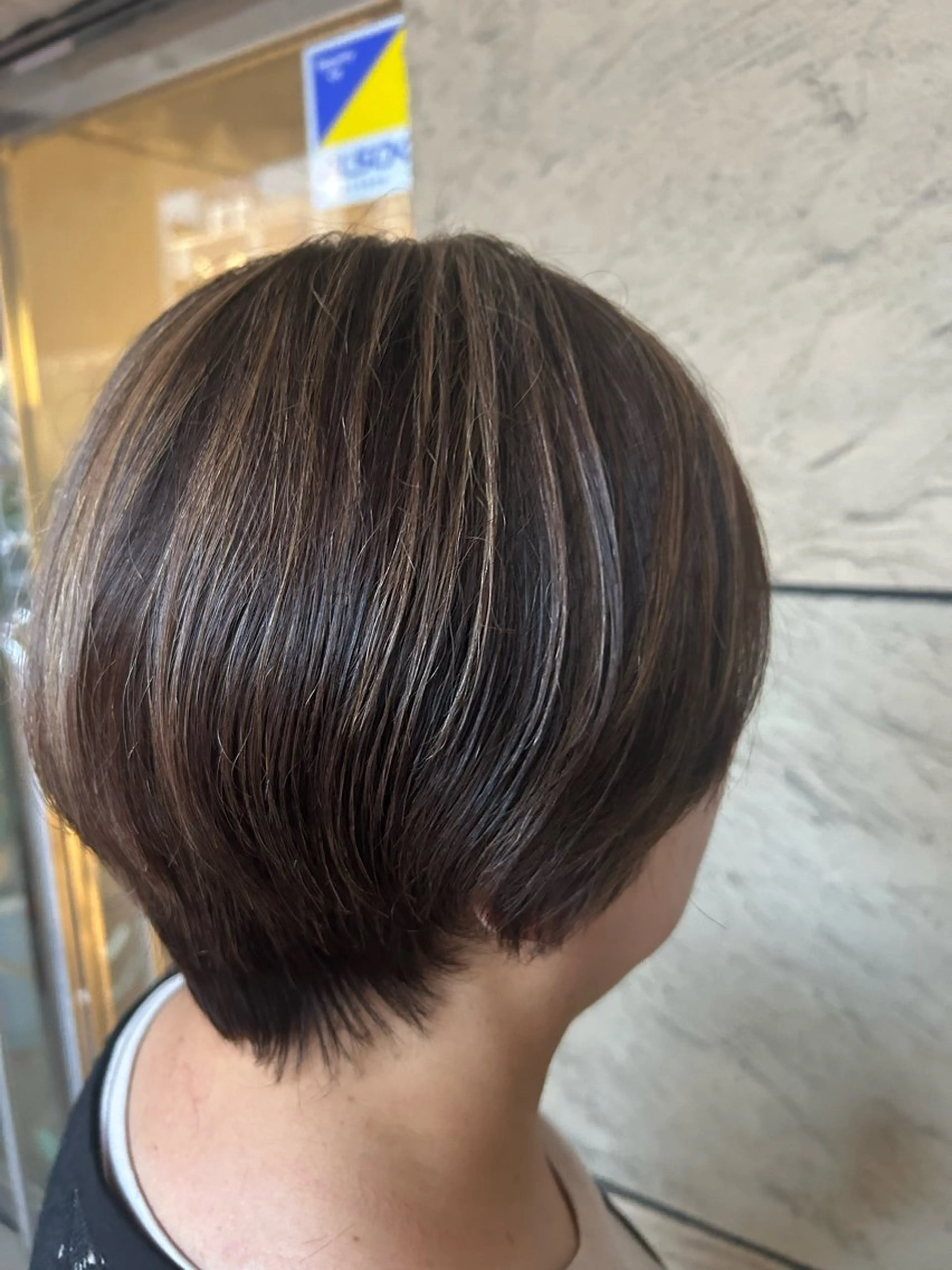 ショート ❄️艶カラー/レイヤ ー/ボブ/mao❄️のヘアスタイル