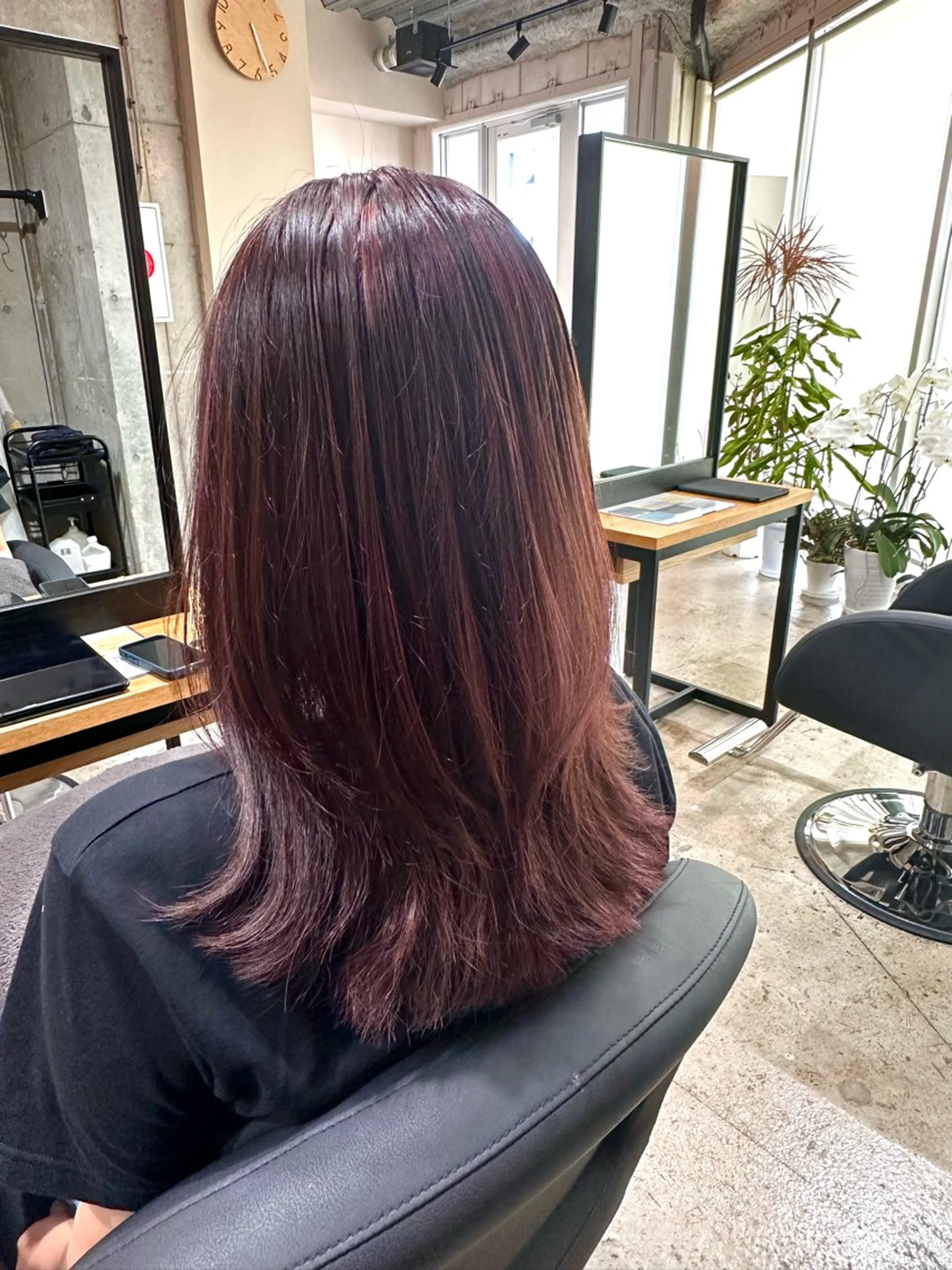 セミロング カラー ✨髪質改善/ブリーチ /ショート高山のヘアスタイル