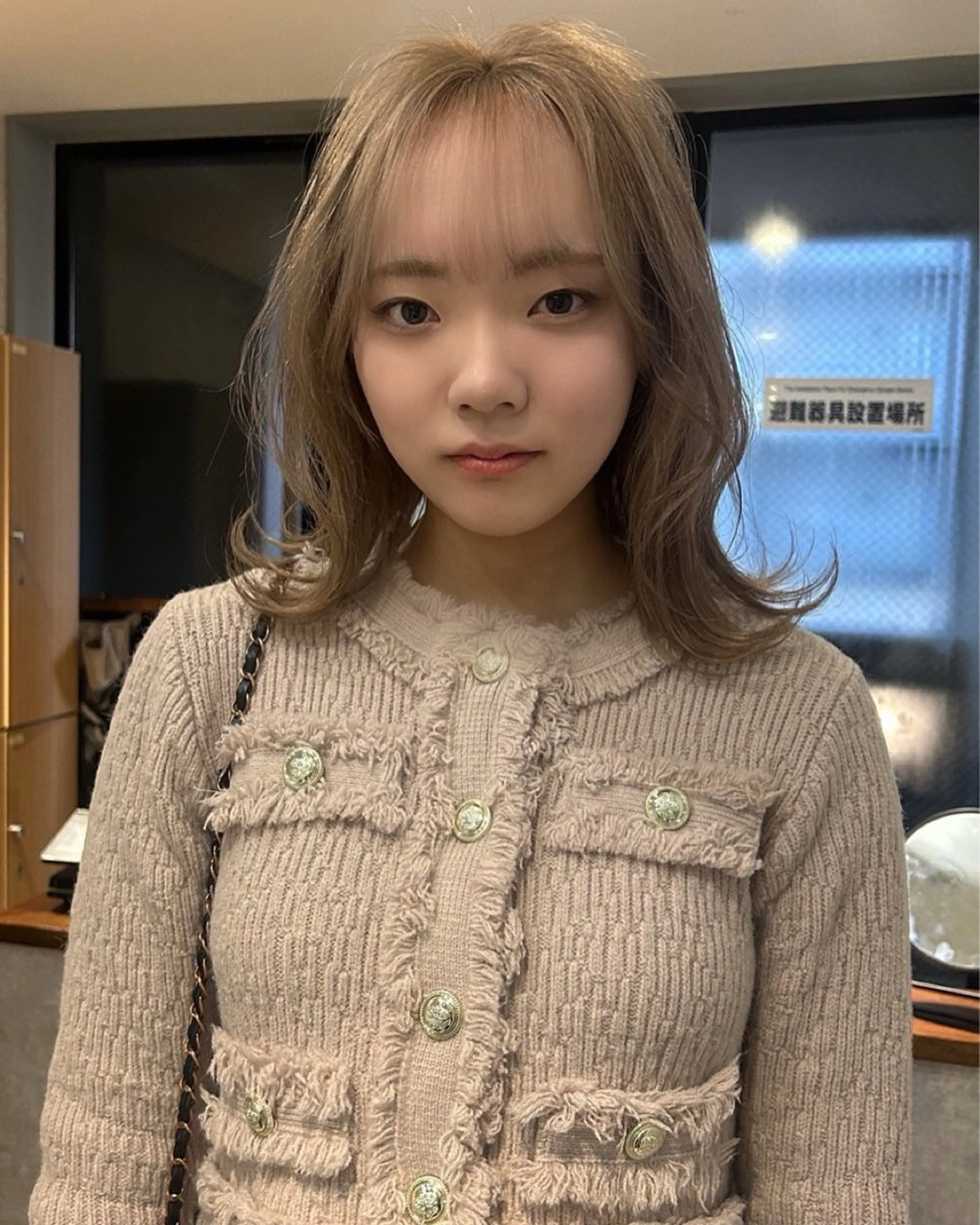 セミロング 最新ケアカラー 髪質改善YUTOのヘアスタイル