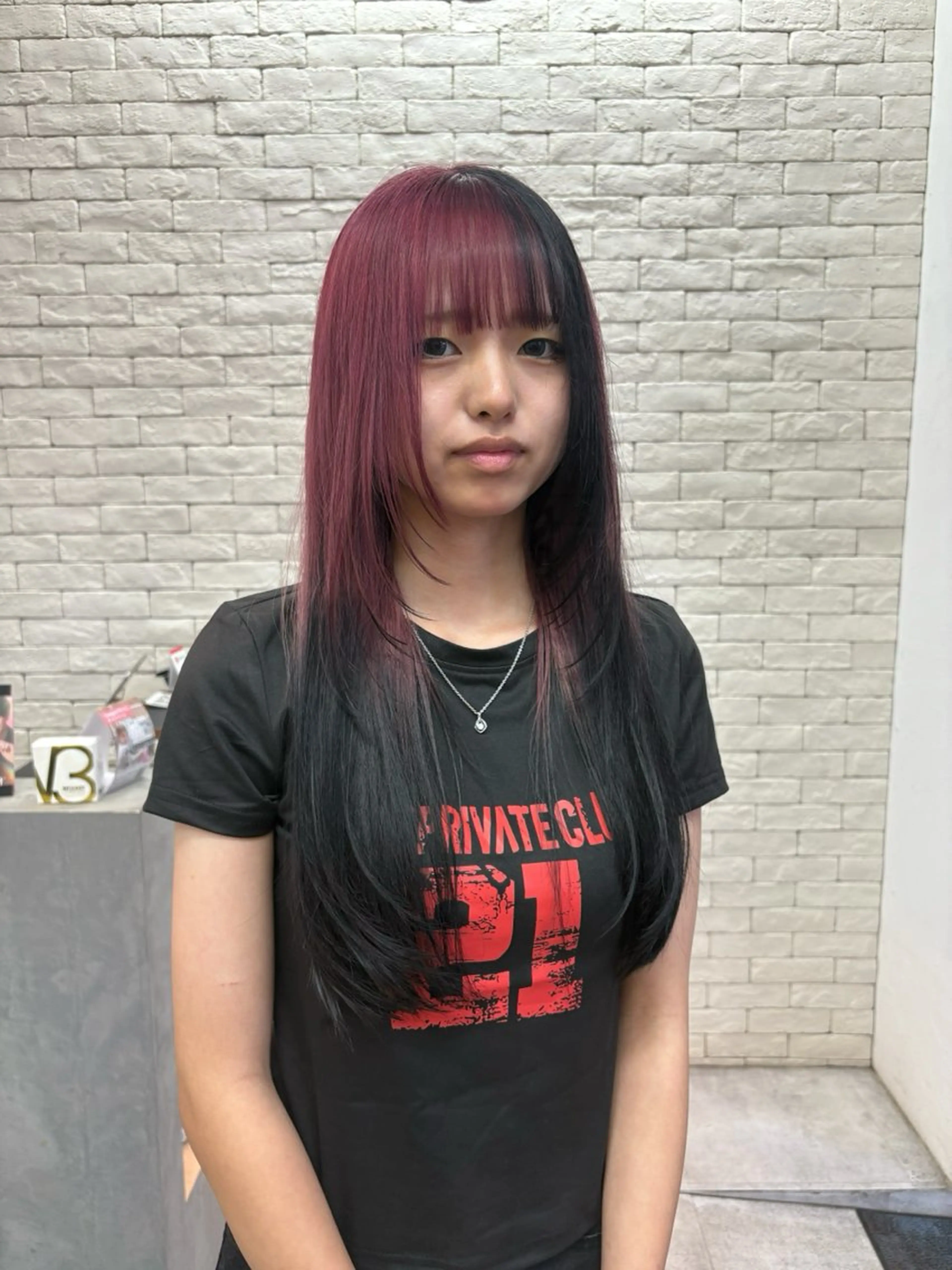 ロング カラー カット ヘアカラー トリートメント piilo所属・末吉 眞義のヘアスタイル