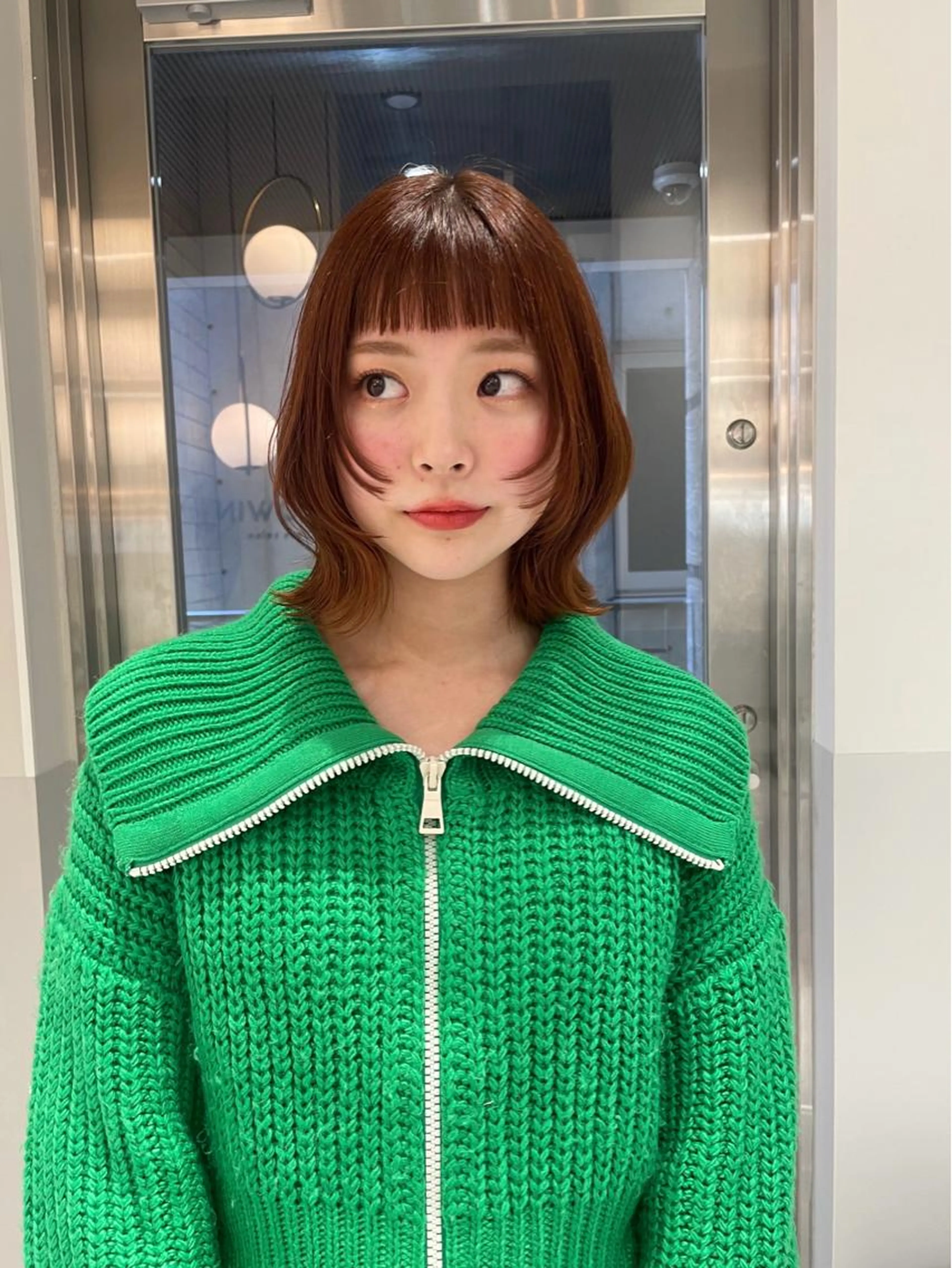 新規限定👒カラー＋前髪カット👡の写真