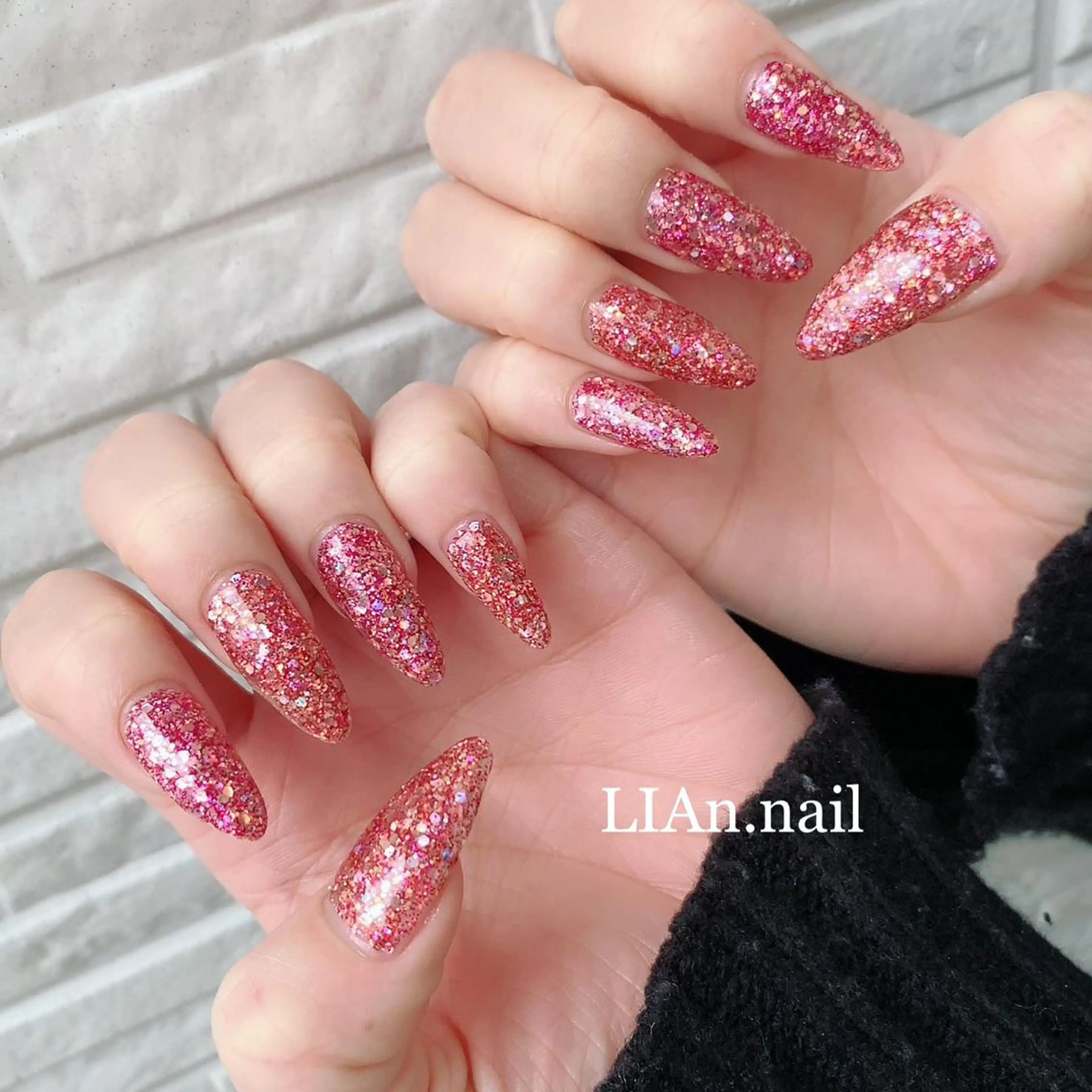 ネイル ロングネイル Lian nailのネイルデザイン