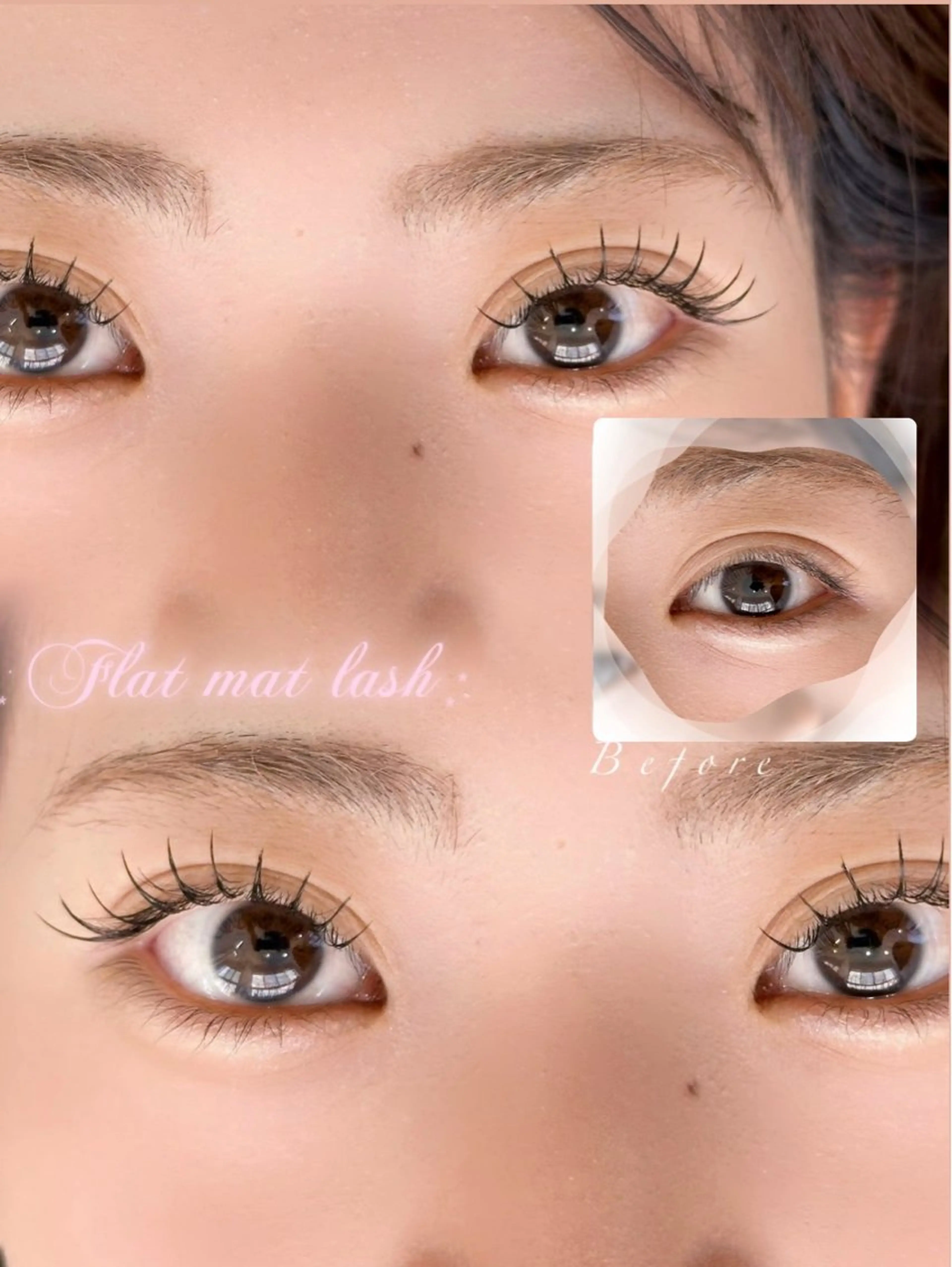 マツエク・マツパ SEURA. saya /JR尼崎のマツエク・マツパデザイン