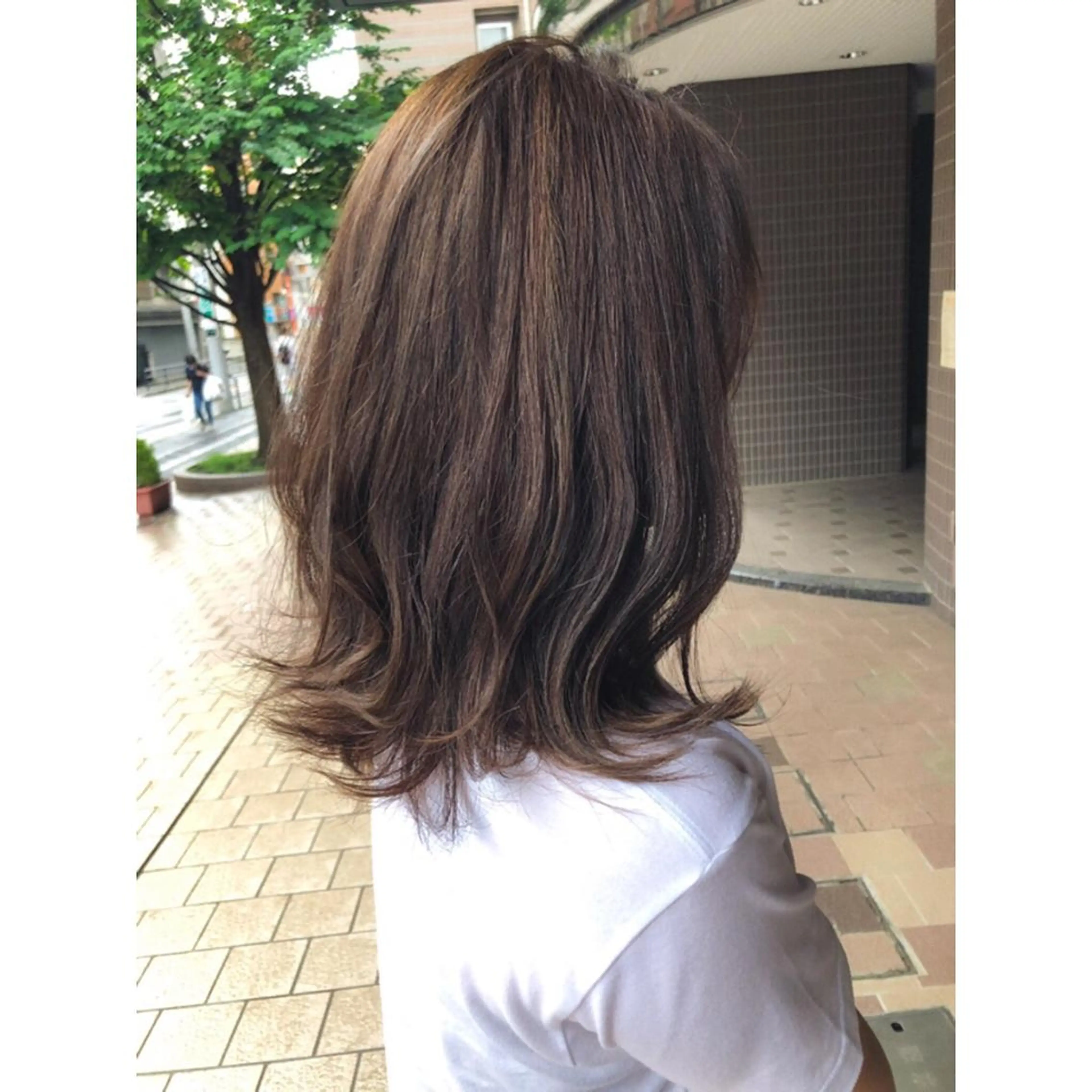 カラー ハイライトカラー 後藤 陽花子のヘアスタイル