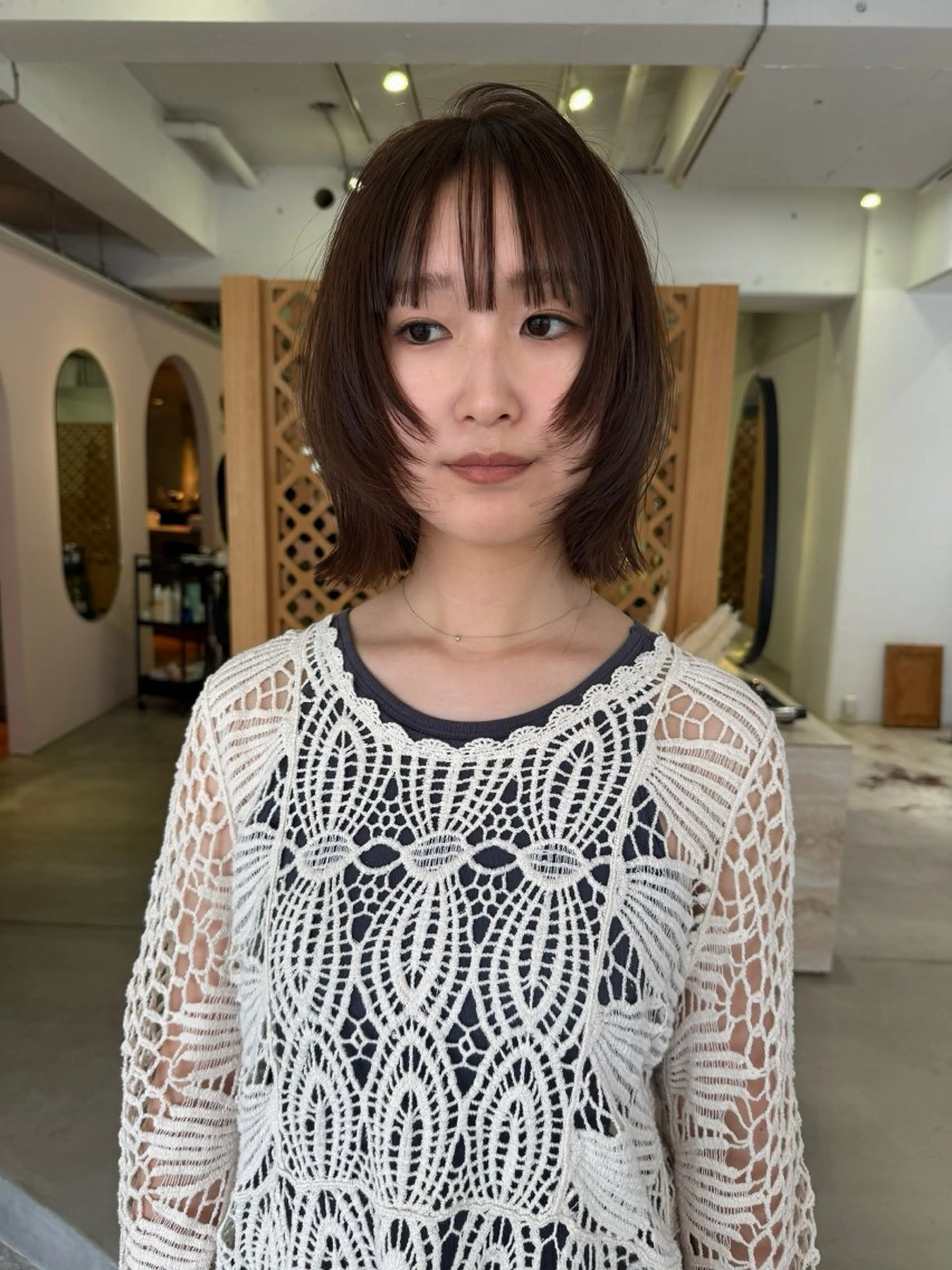 ✨似合わせカット&透明感カラーキューティクル補修トリートメントの写真