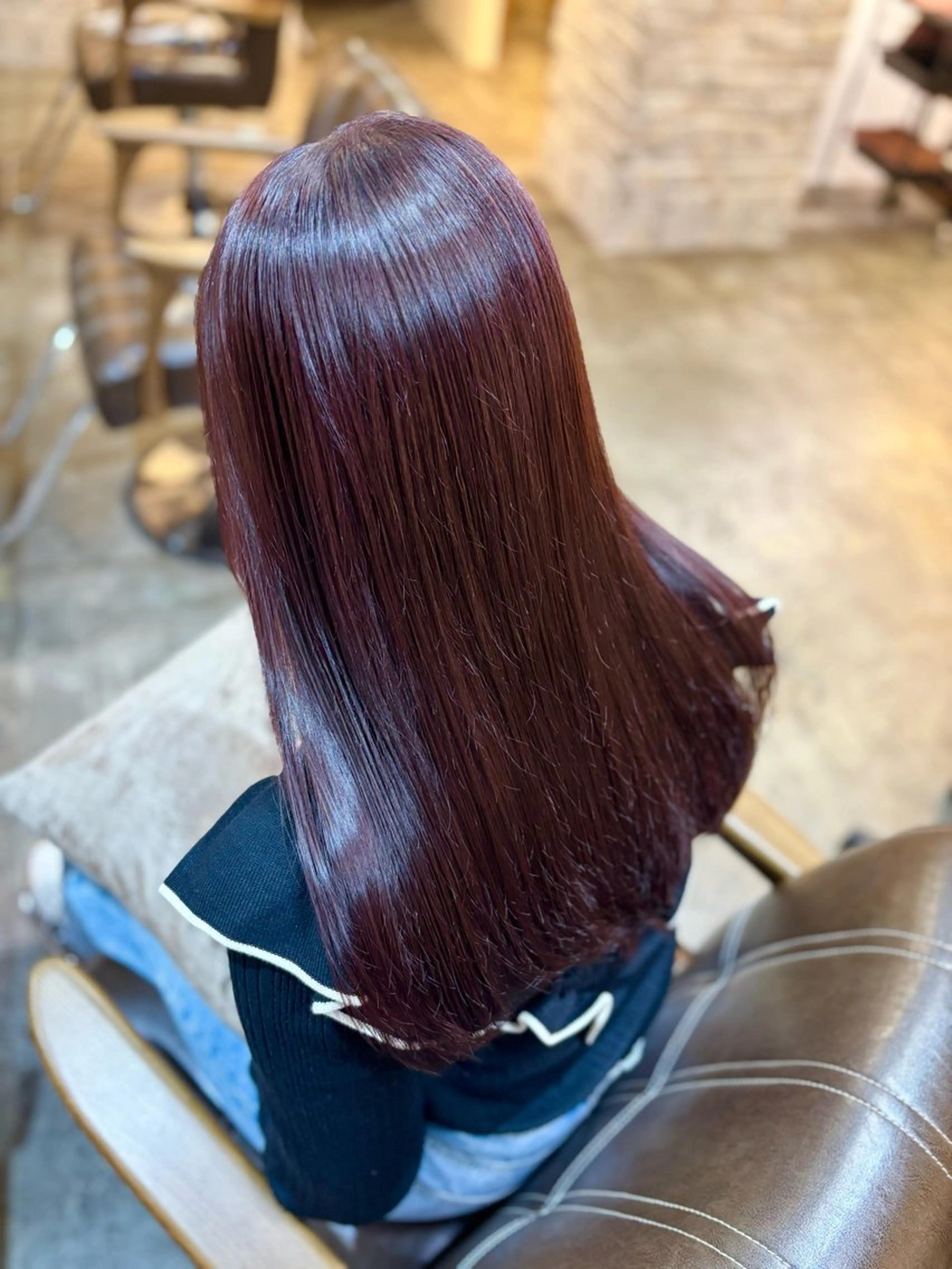 カラー ラベンダーカラー ピンクカラー ピンクラベンダー ヘアカラー カラーモデル/ 川野秀真のヘアスタイル