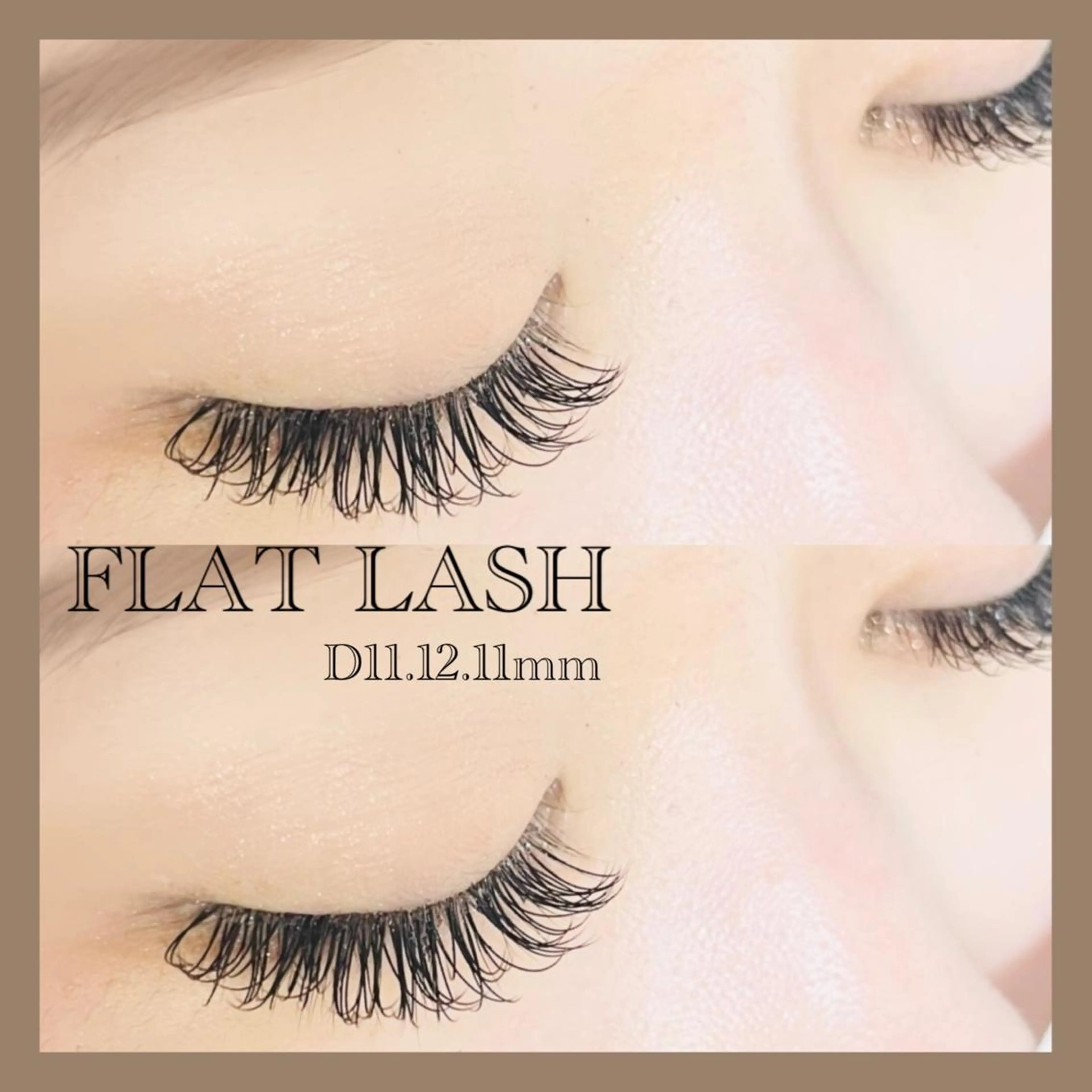 マツエク・マツパ 椿 優奈のマツエク・マツパデザイン