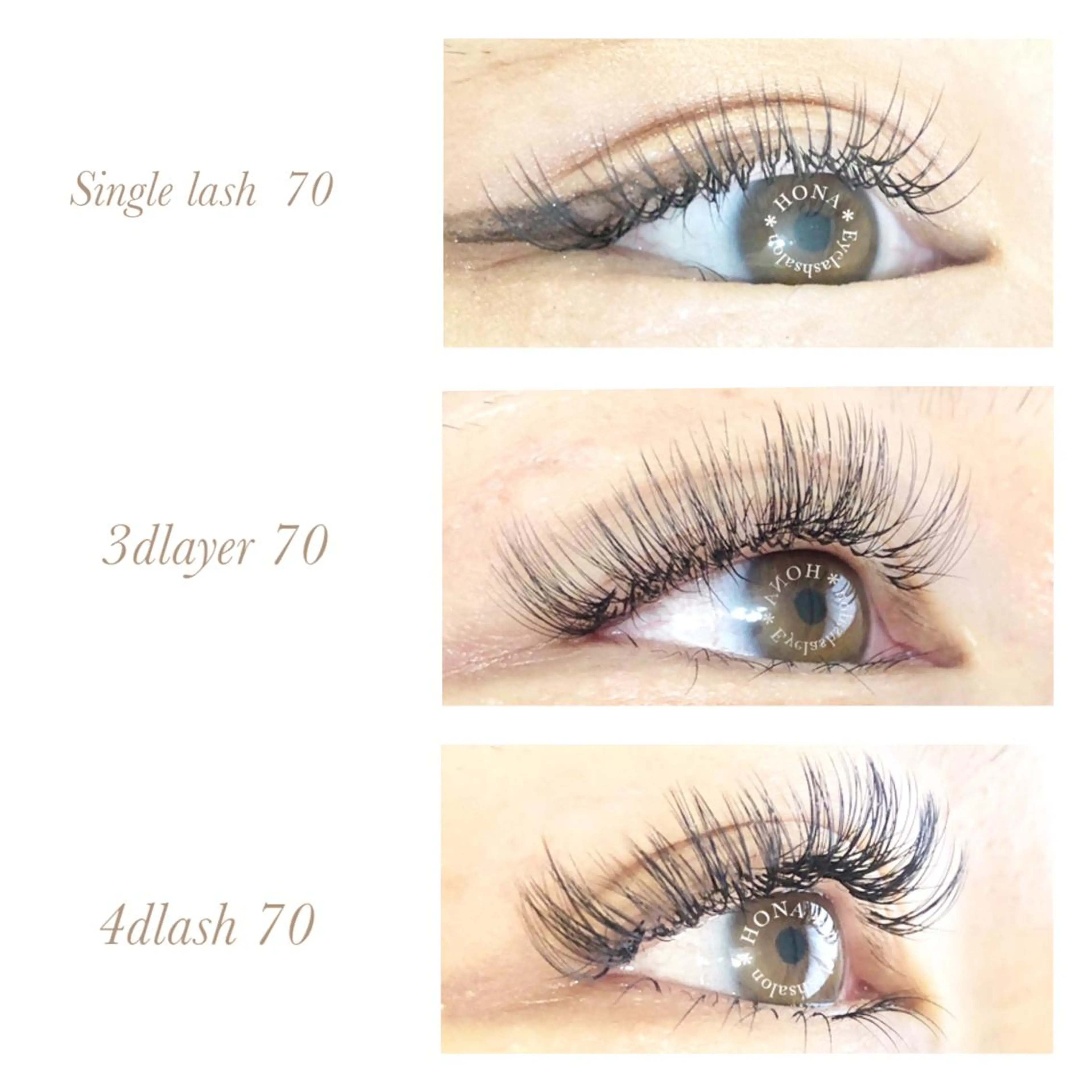 マツエク・マツパ ꕥ HONAのマツエク・マツパデザイン