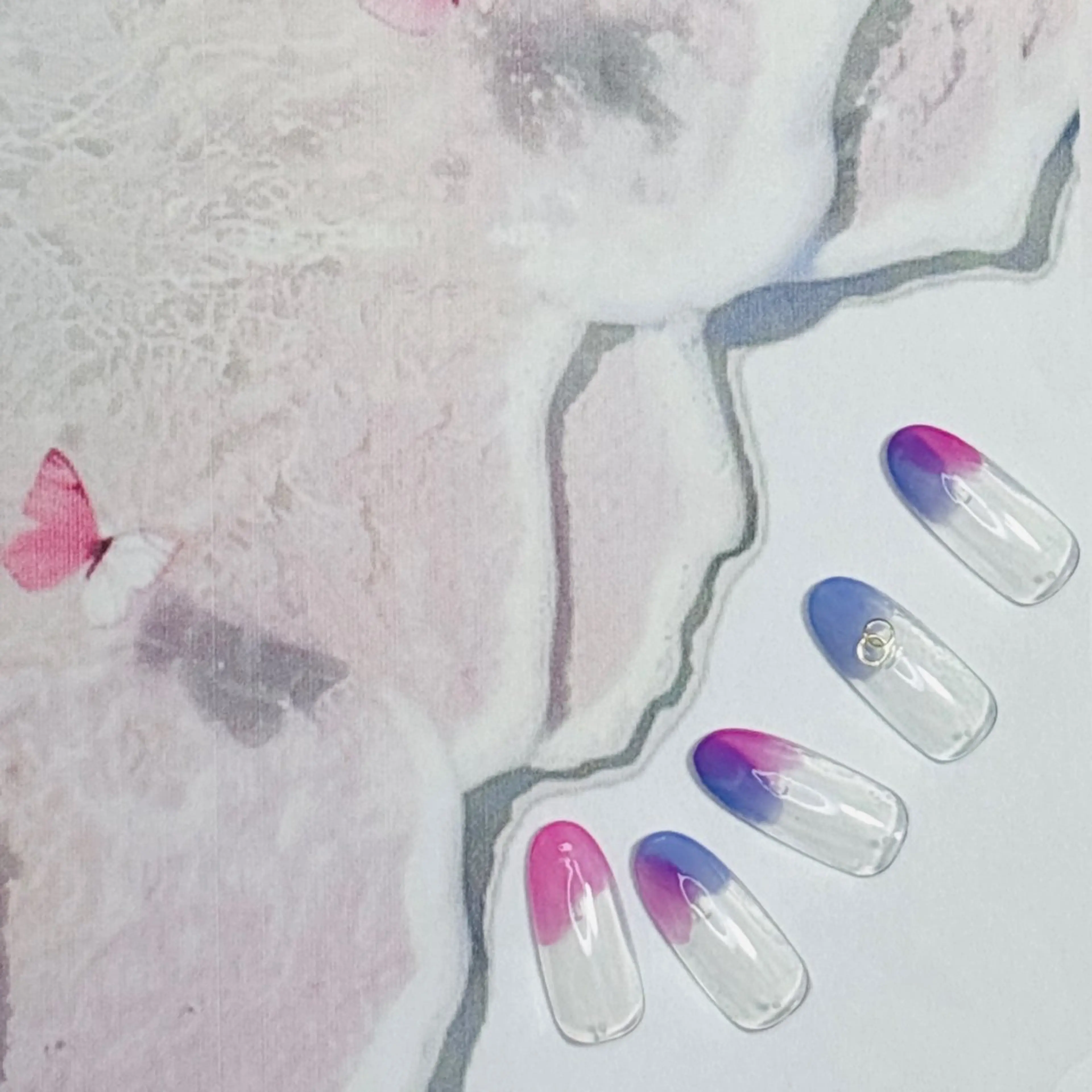 定額　シンプルネイル（オフなし）の写真