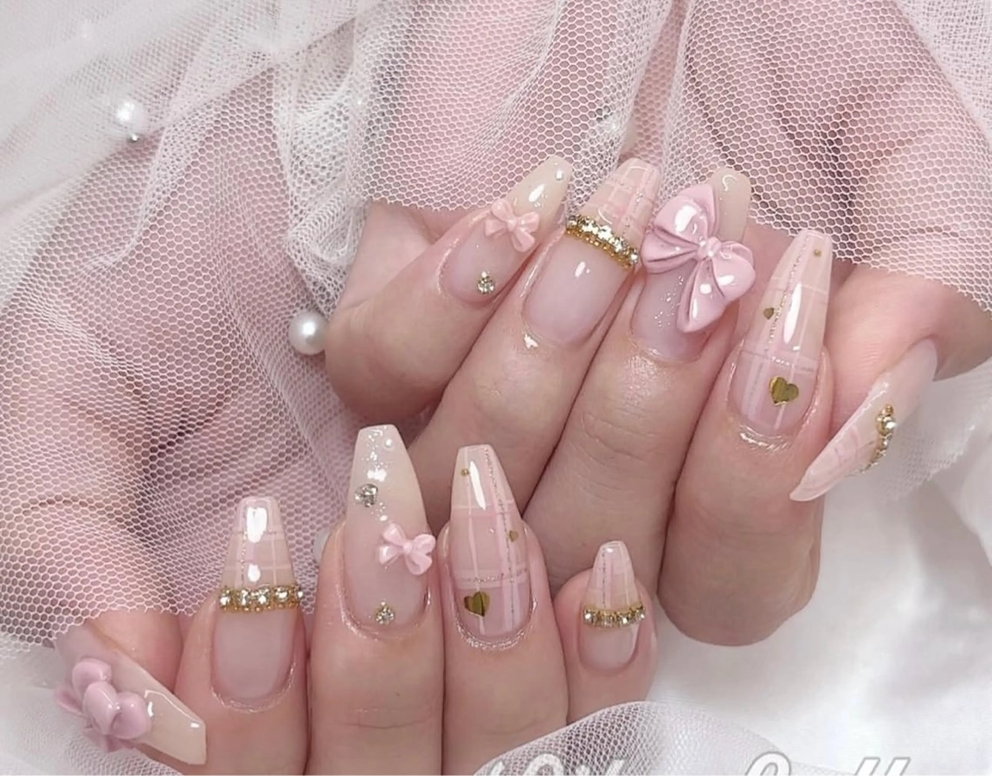 ネイル 韓国ネイル 持ち込み ニュアンスネイル ネイルチップ ハンドネイル TABI ANA.CHUOのネイルデザイン