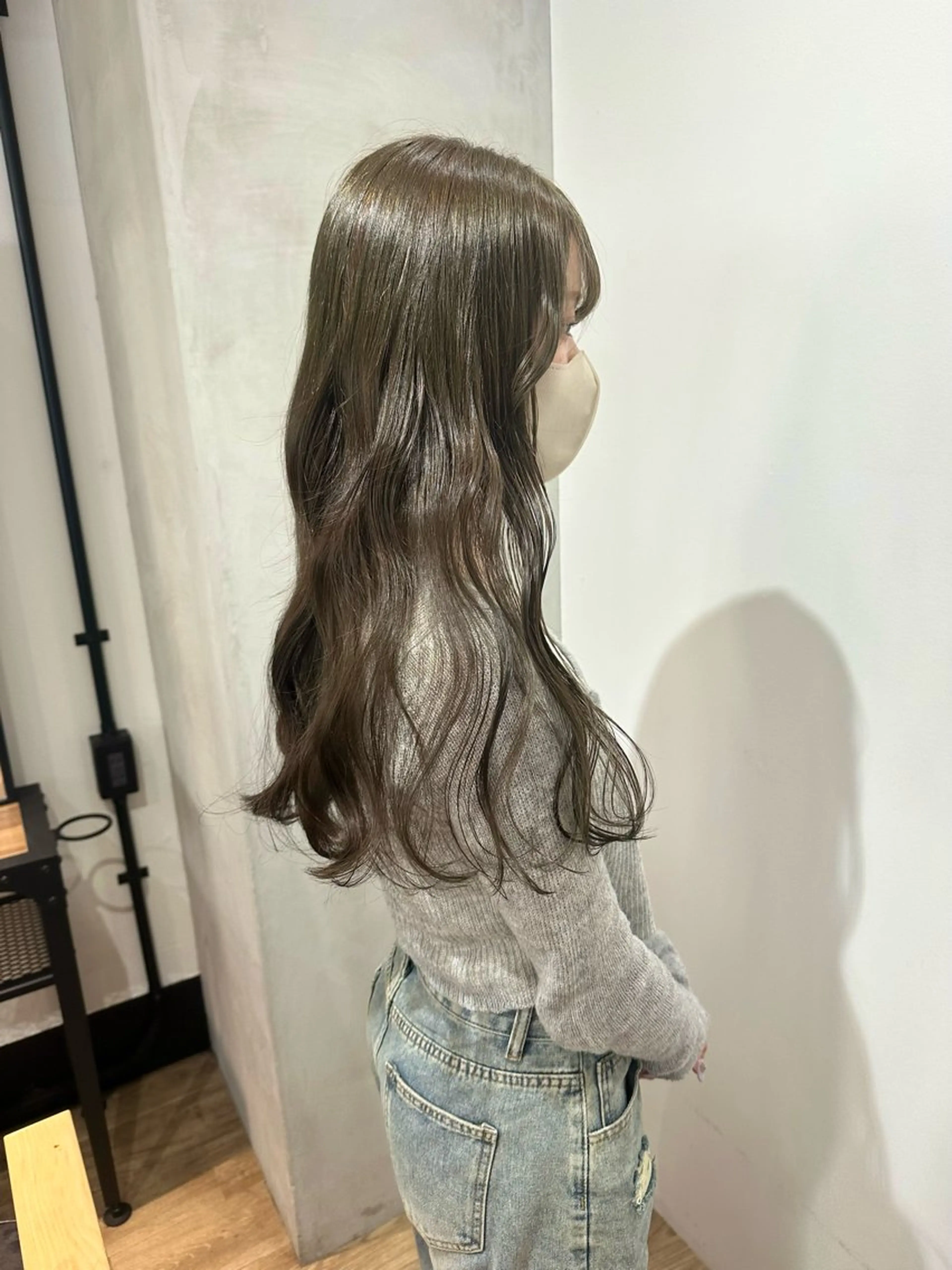ロング カラー ヘアアレンジ カット ヘアカラー トリートメント Himawari♡ 柔らかいカラーのヘアスタイル
