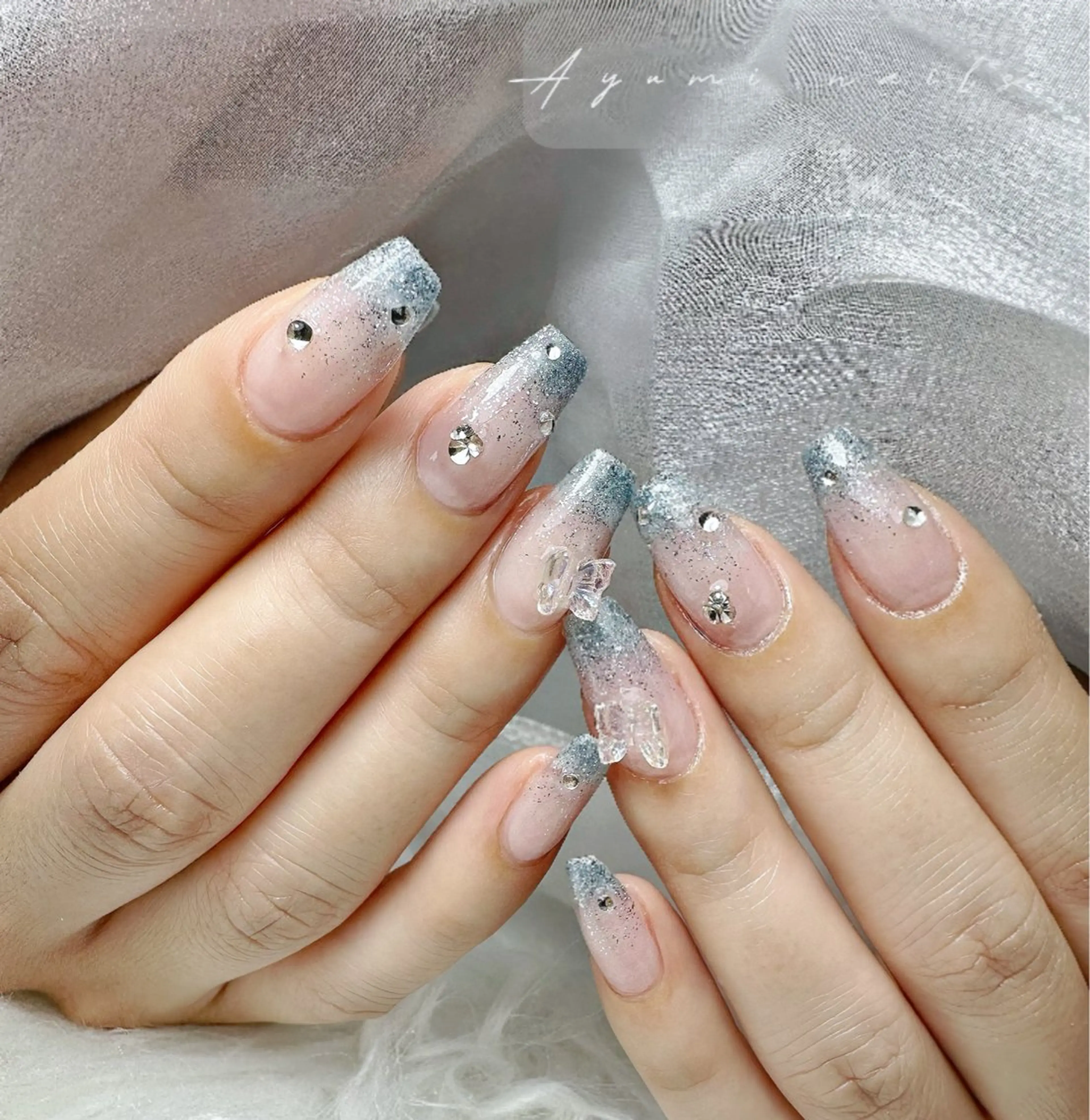 ネイル YUMI ニュアンスnailsのネイルデザイン