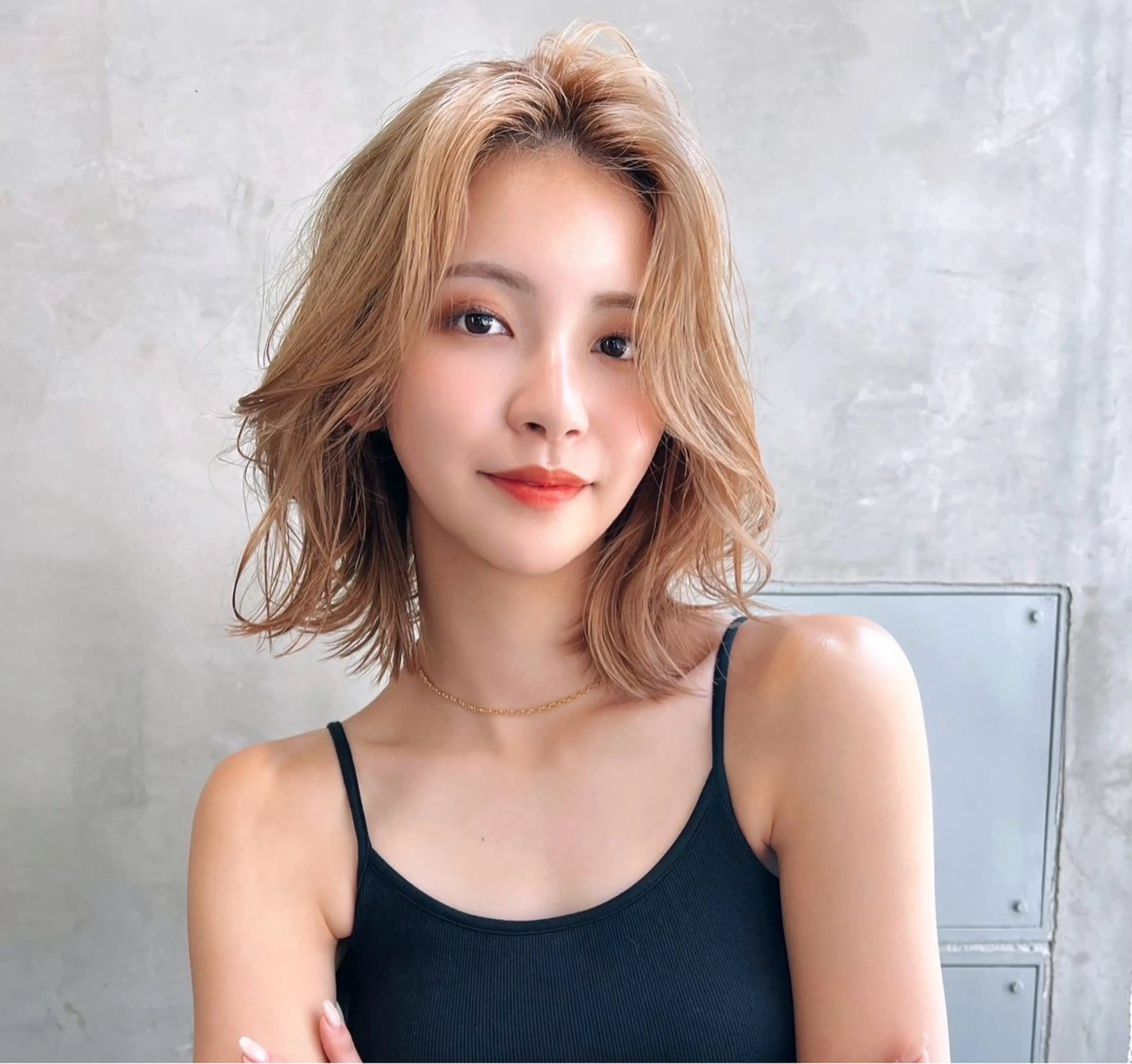 ミディアム トリートメント 山崎 澪 レイヤーカット/大宮のヘアスタイル