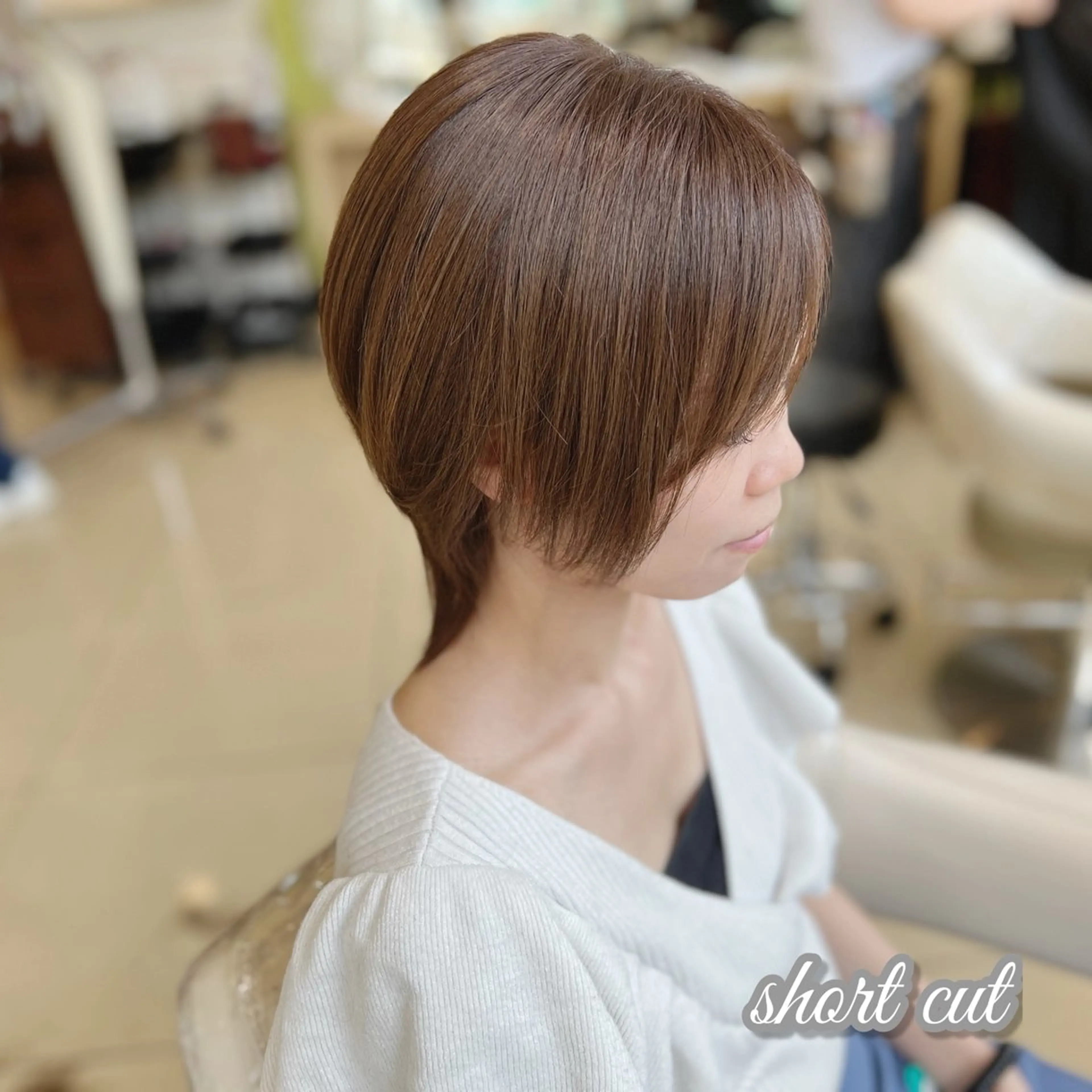 イルミナカラー＋カット＋3stepトリートメントの写真