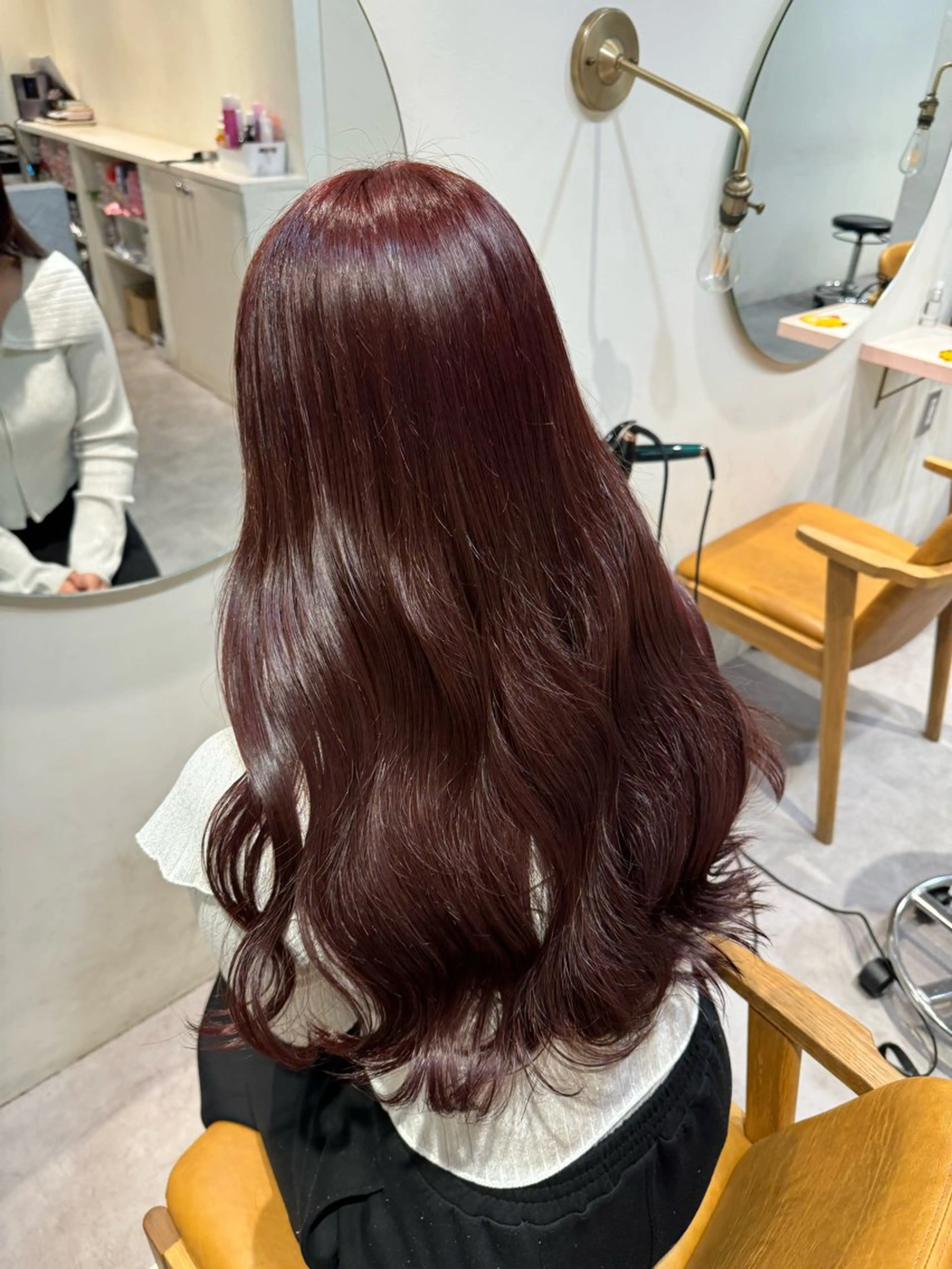 ロング カラー roka所属・ayaka♡ 柔らかカラーのヘアスタイル