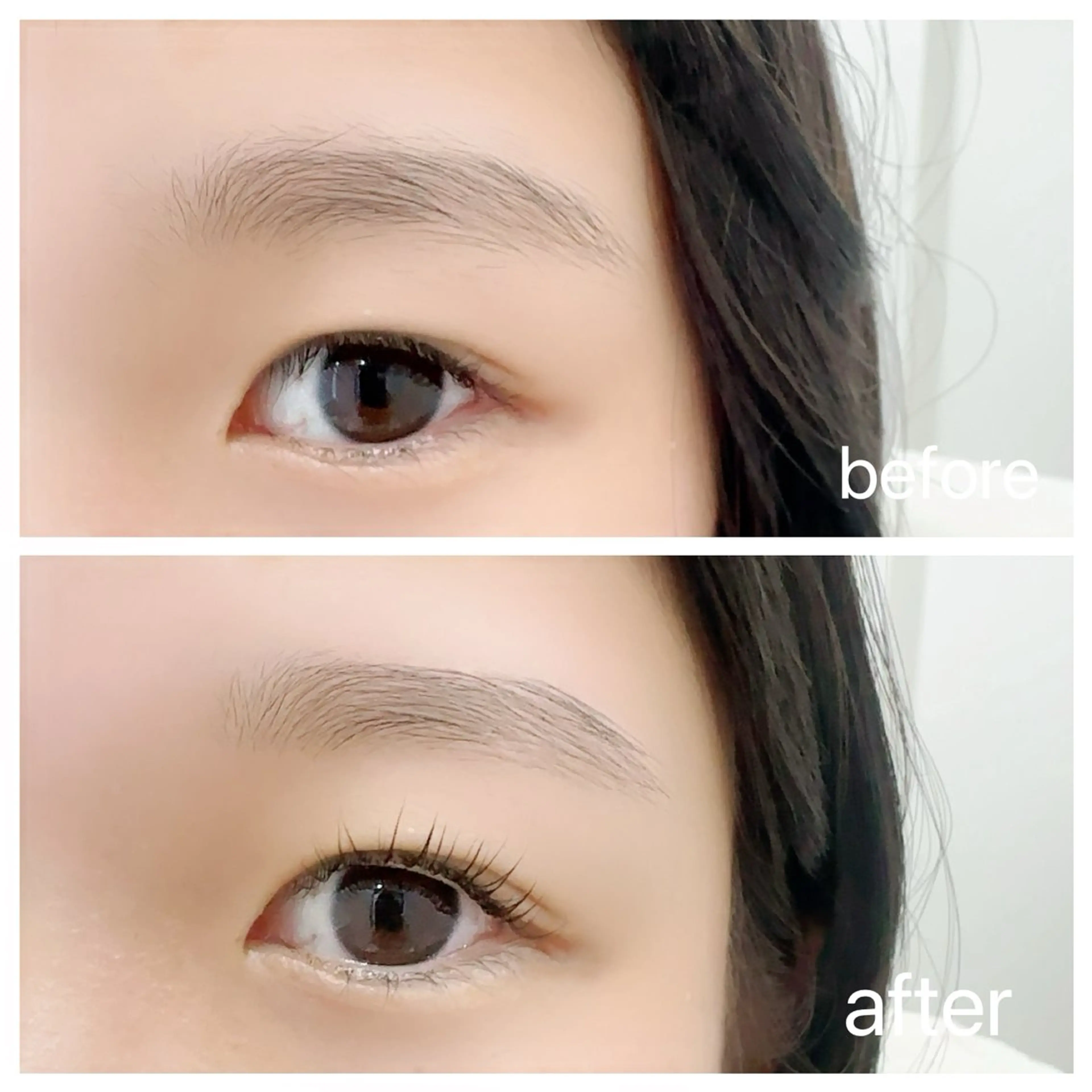 マツエク・マツパ 一重×まつ毛パーマ E.🦩🕊️🦒 RIKAのマツエク・マツパデザイン