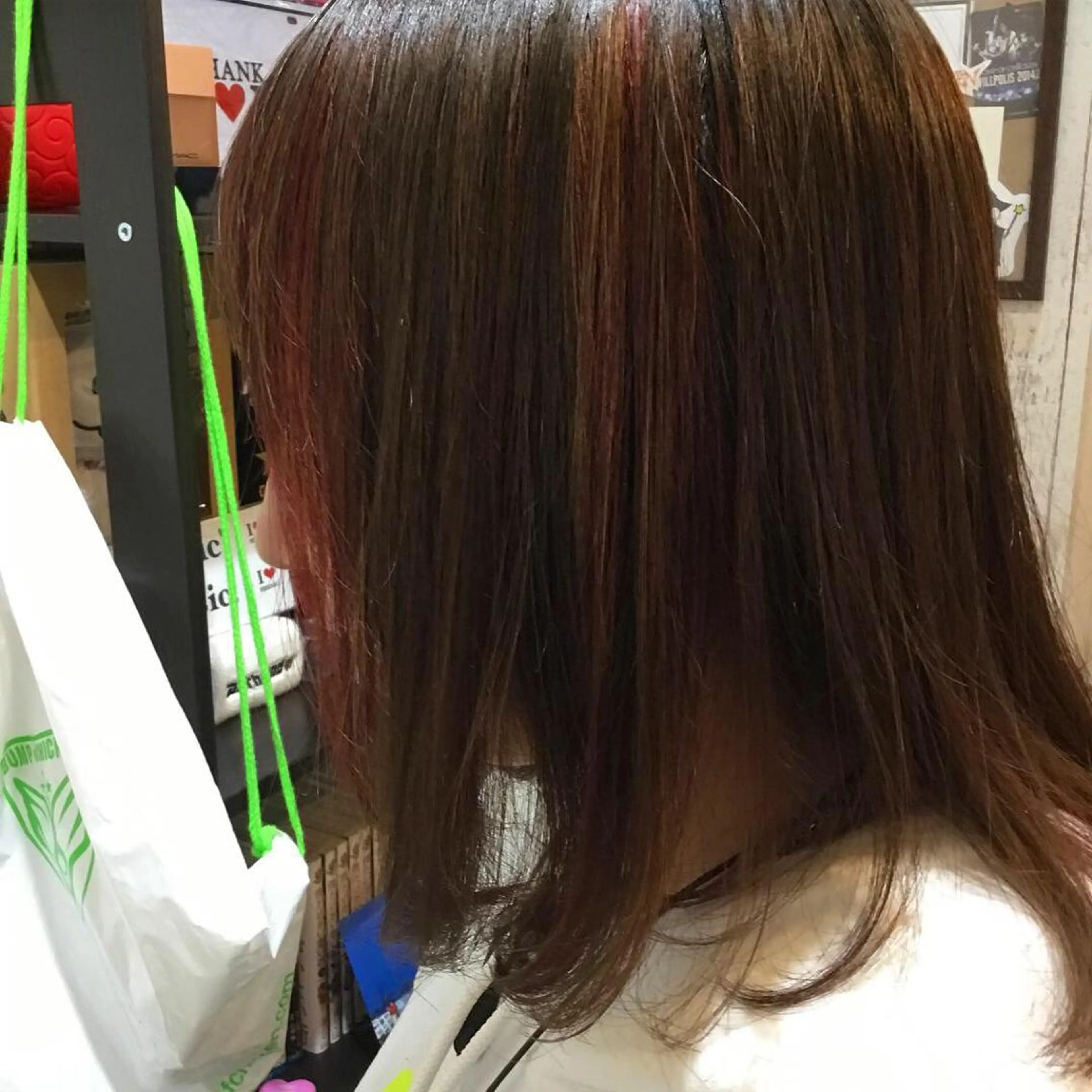 ミディアム カラー 金崎 新吾のヘアスタイル