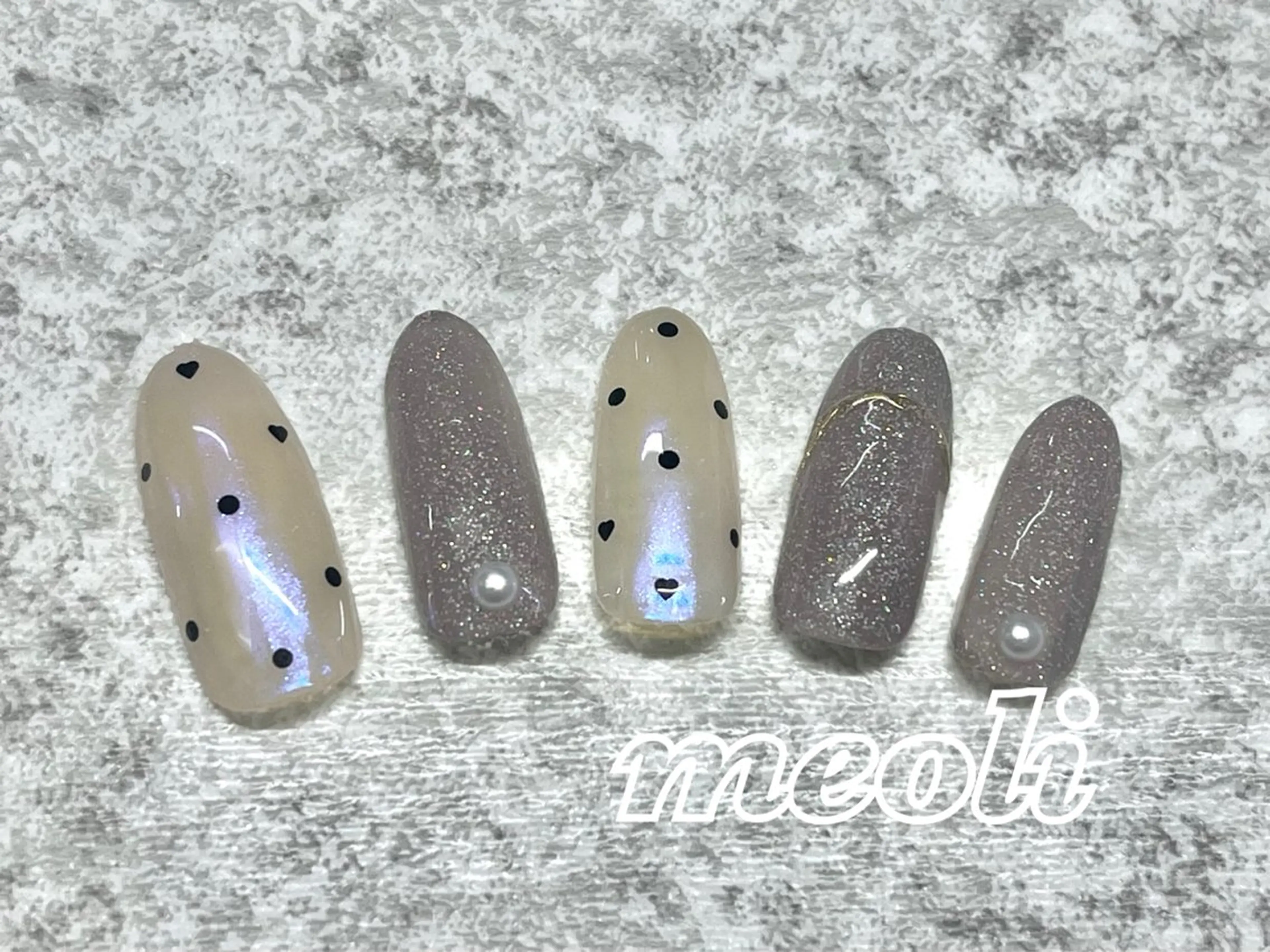 ネイル ハンドネイル nail salon meoli　アヤのネイルデザイン