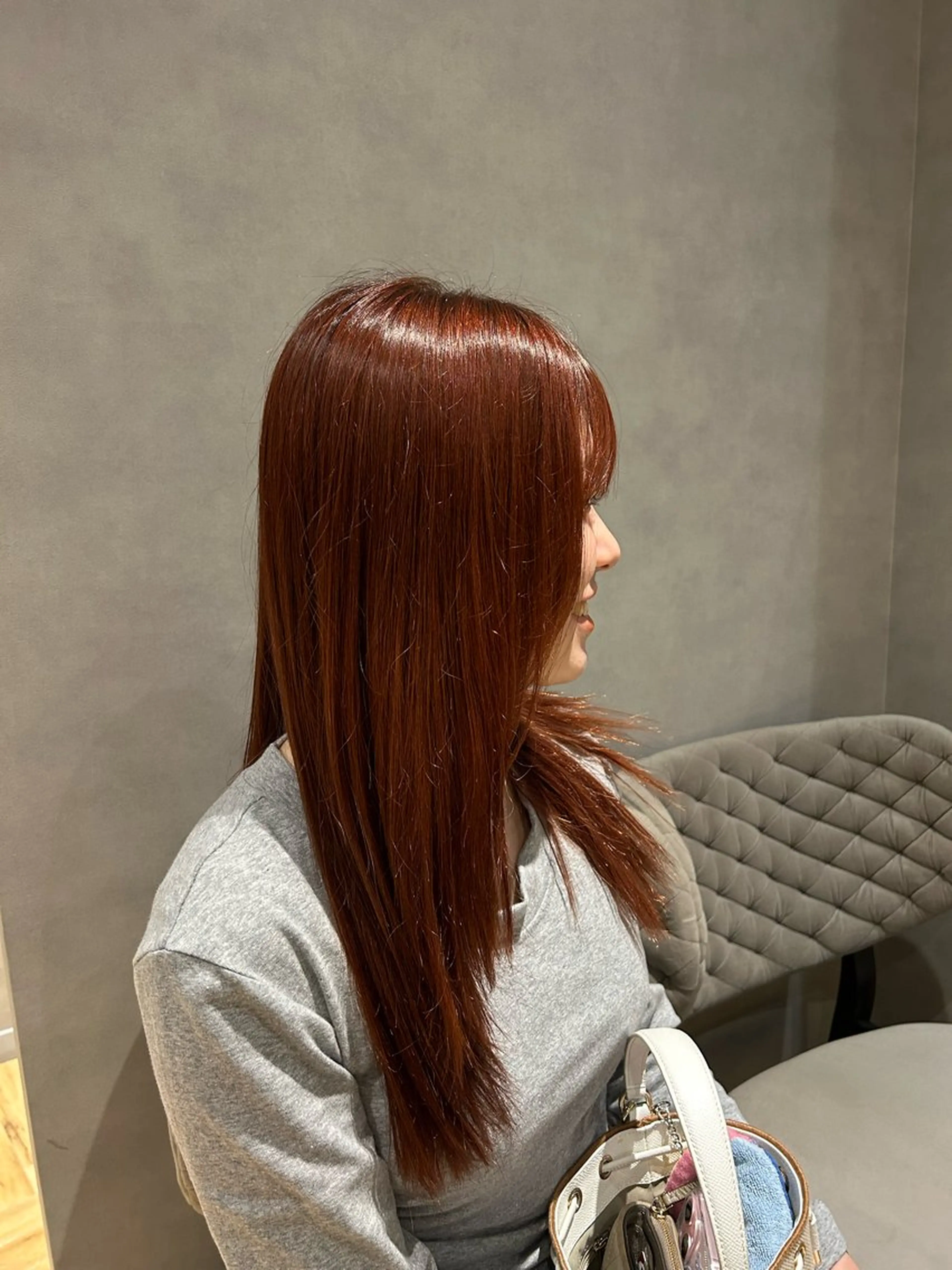 カラー GIEN NU 茶屋町+所属・久保 佳乃のヘアスタイル