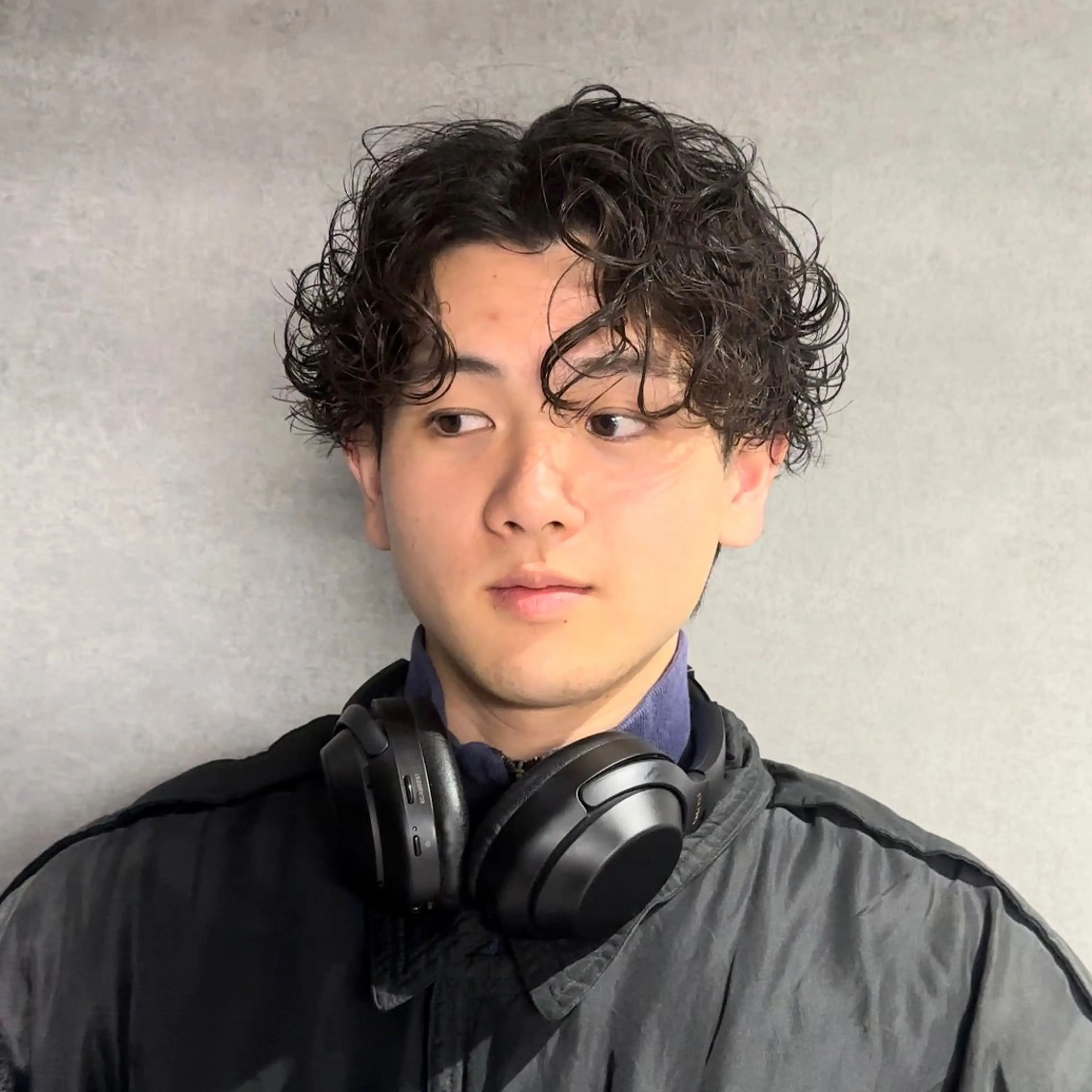 メンズ カット パーマ 🎖️似合わせメンズ パーマ🎖️カネキのヘアスタイル