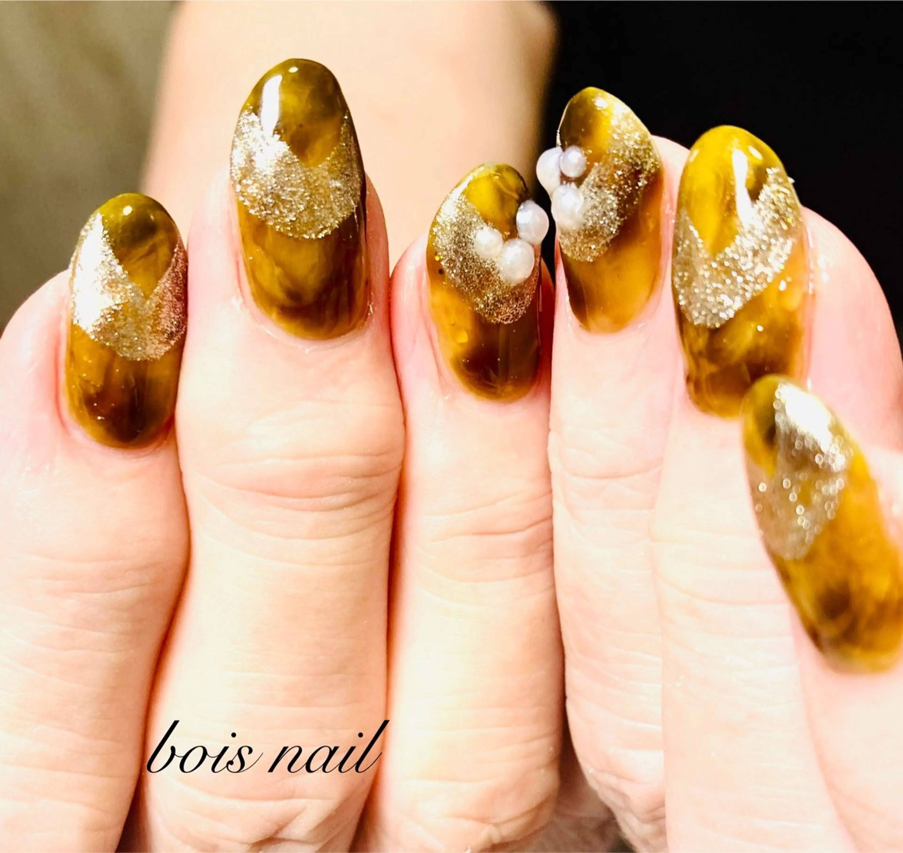 ネイル ハンドネイル bois nail ボワネイル北巽のネイルデザイン
