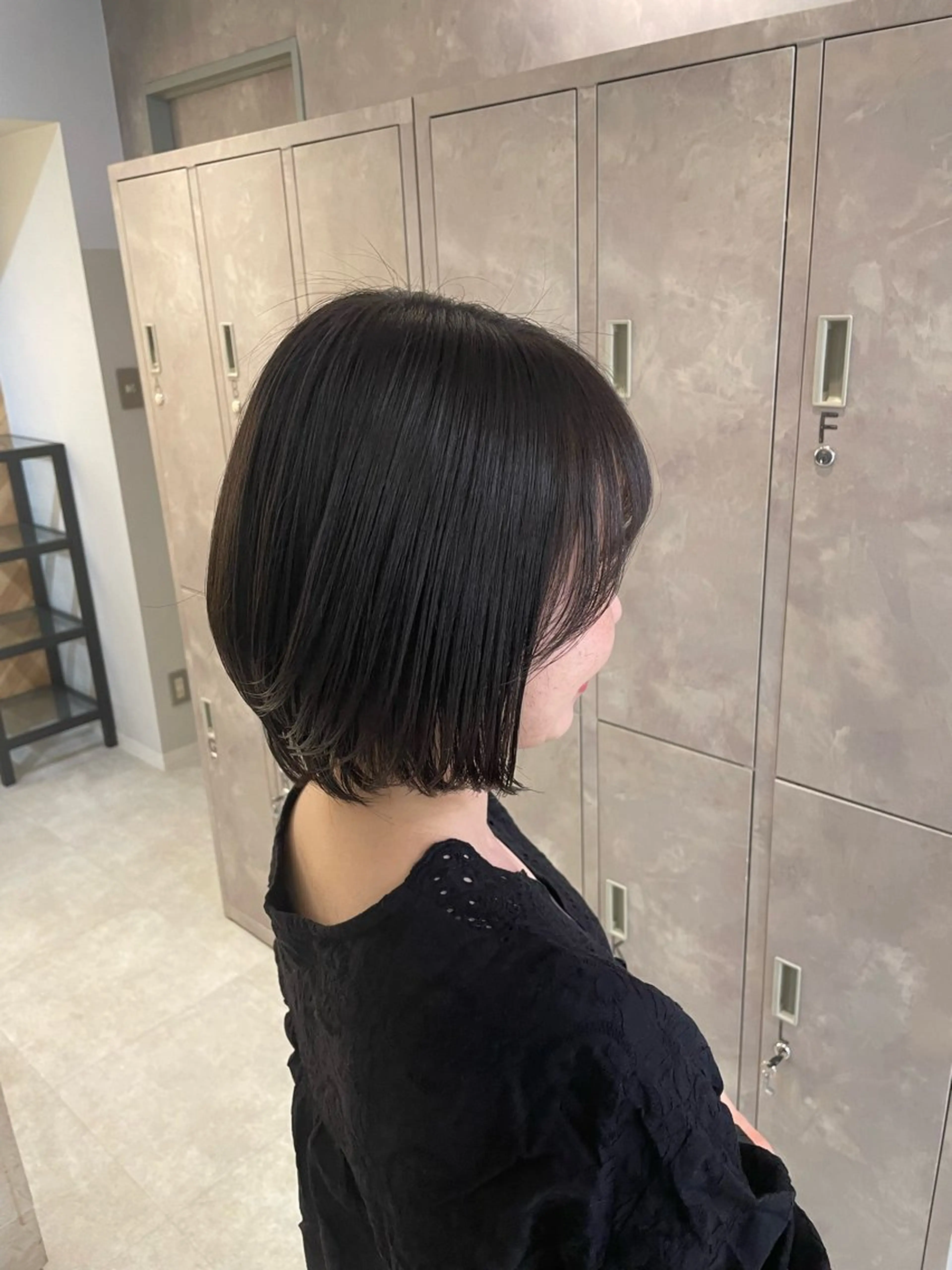 ショート カラー アッシュ アッシュブラウン ブラウンカラー 顔周りカット tocca /せりなのヘアスタイル