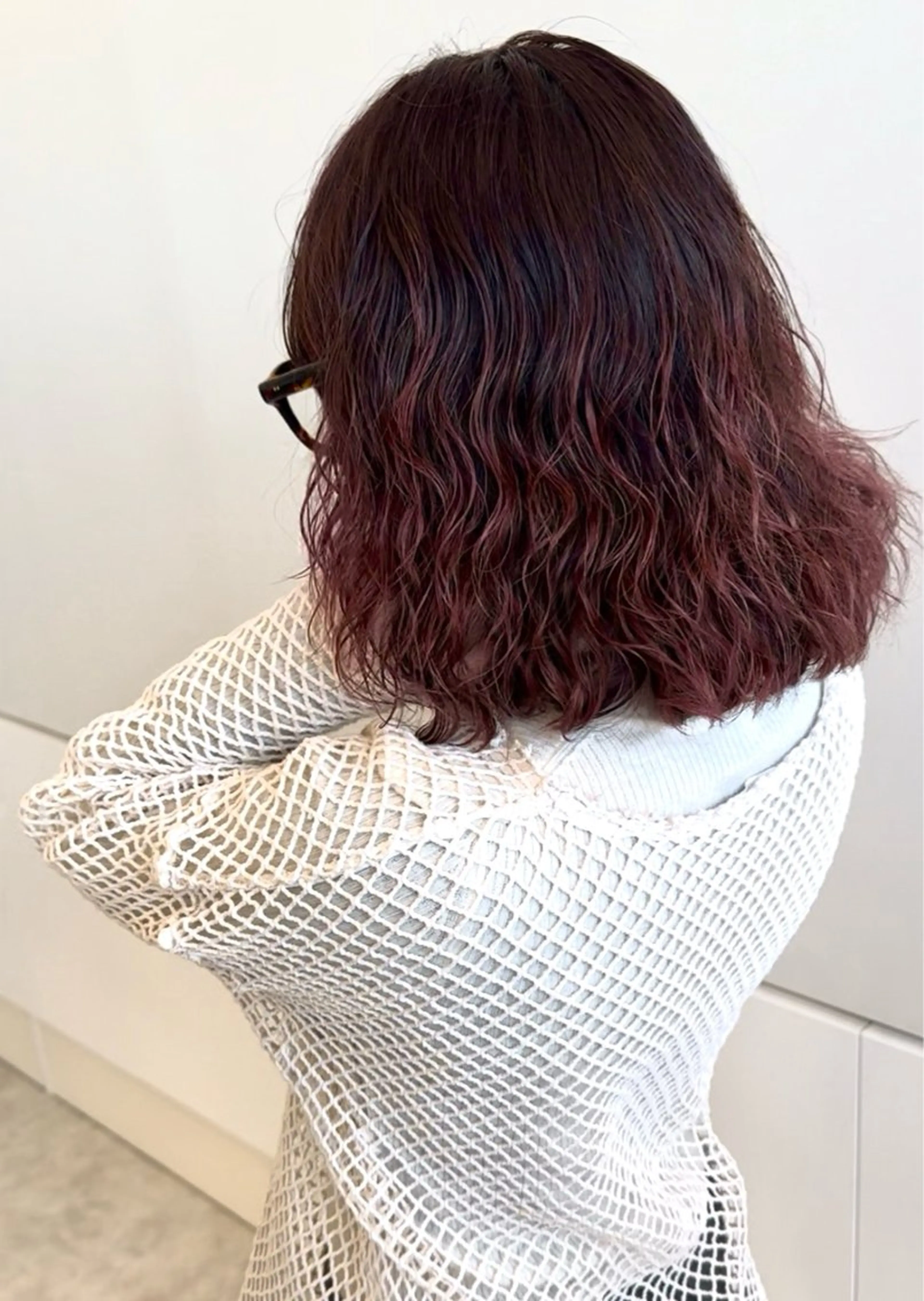 カラー BEEST所属・ate 【暖色/ハイトーン】のヘアスタイル